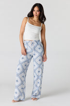 Pantalon fluide à taille coulissante
