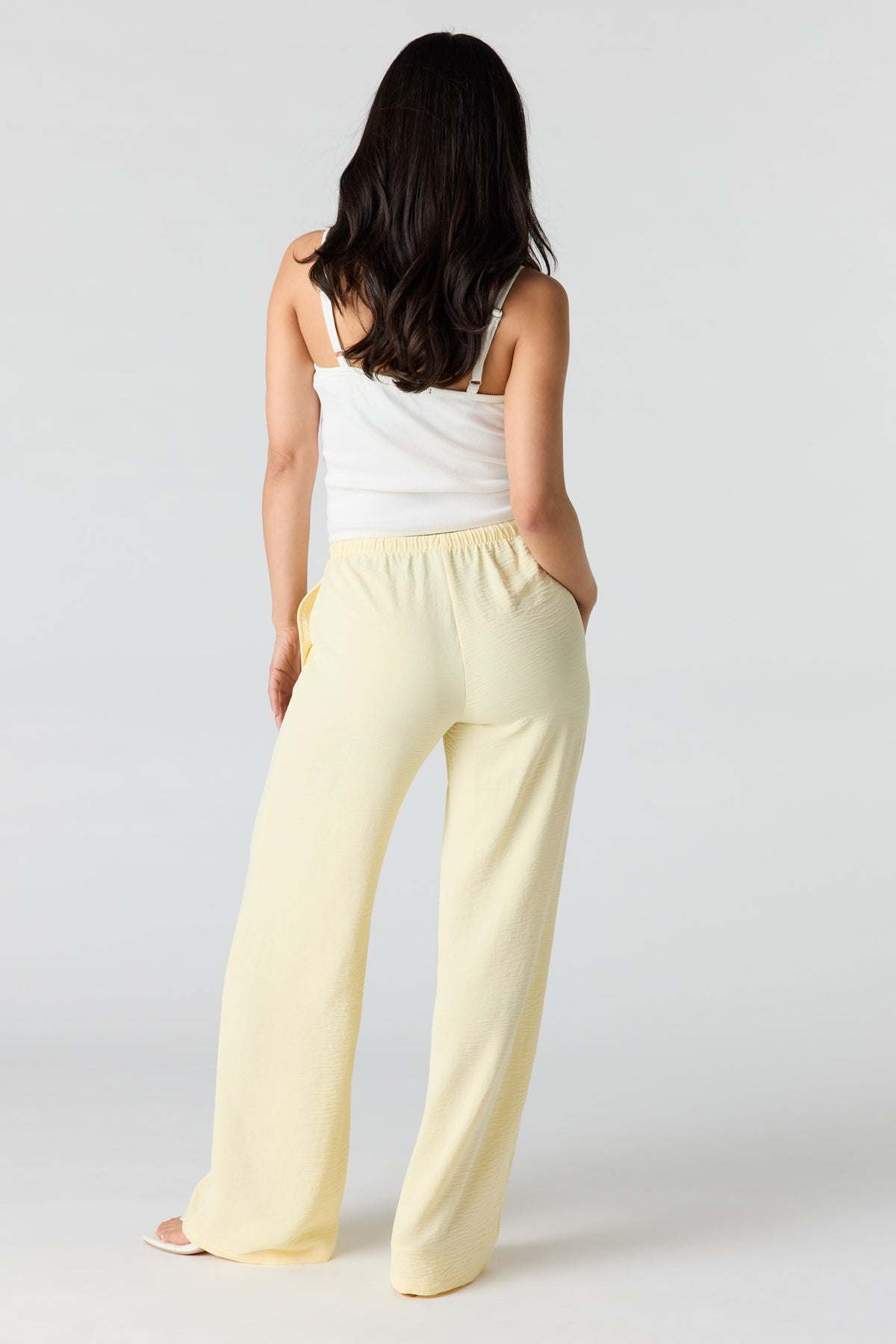 Vue alternative 3. Pantalon fluide à taille coulissante
