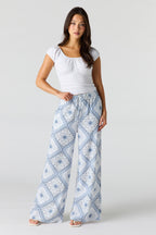 Pantalon fluide à taille coulissante