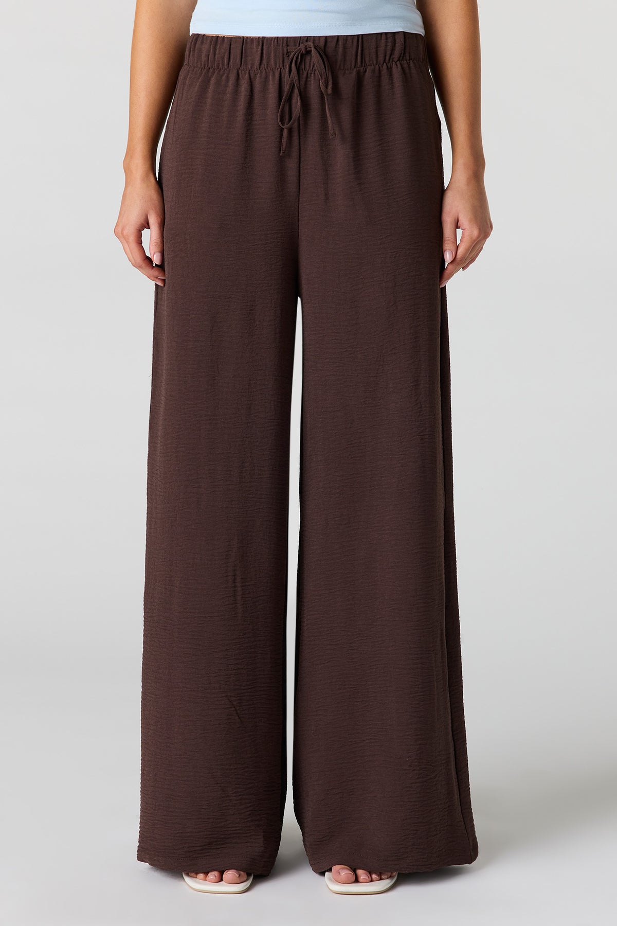Vue alternative 2. Pantalon fluide à taille coulissante