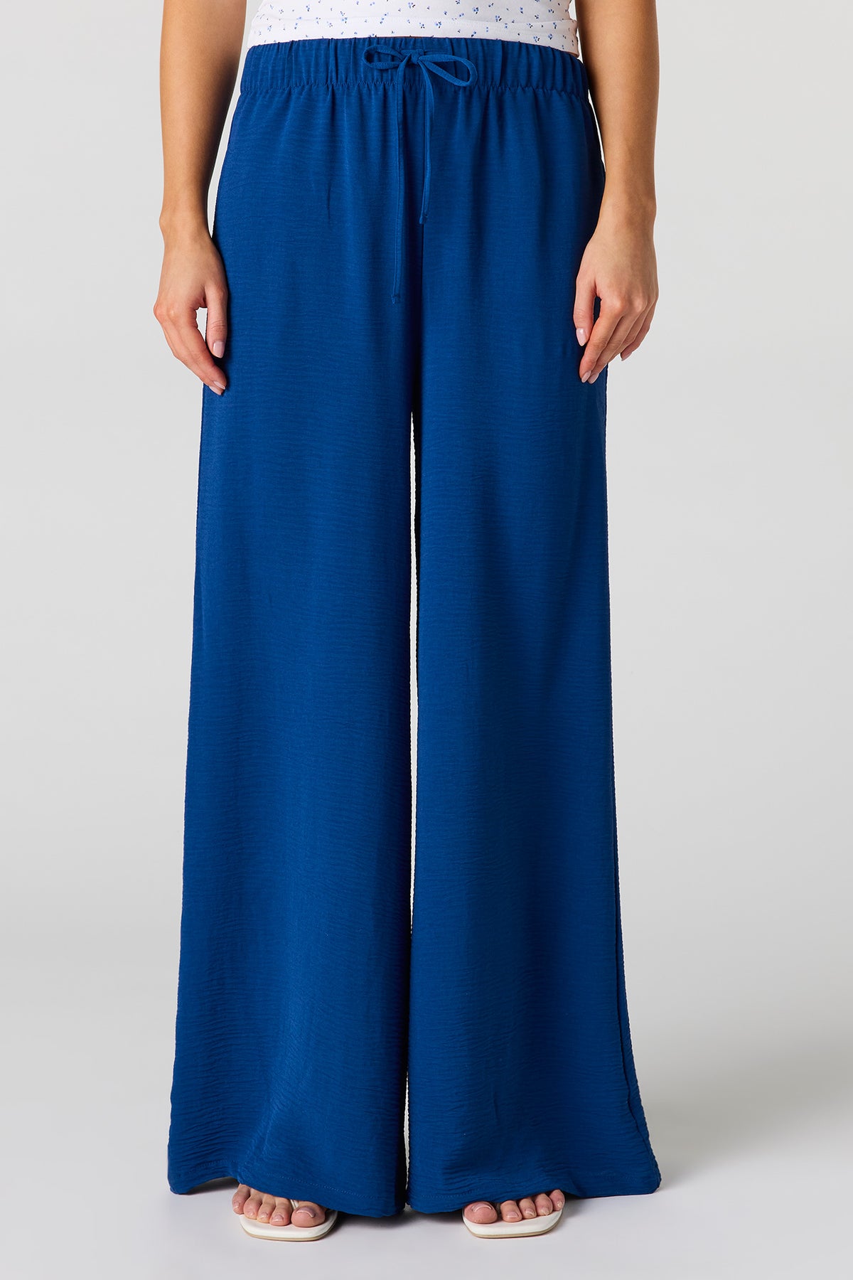 Vue alternative 2. Pantalon fluide à taille coulissante