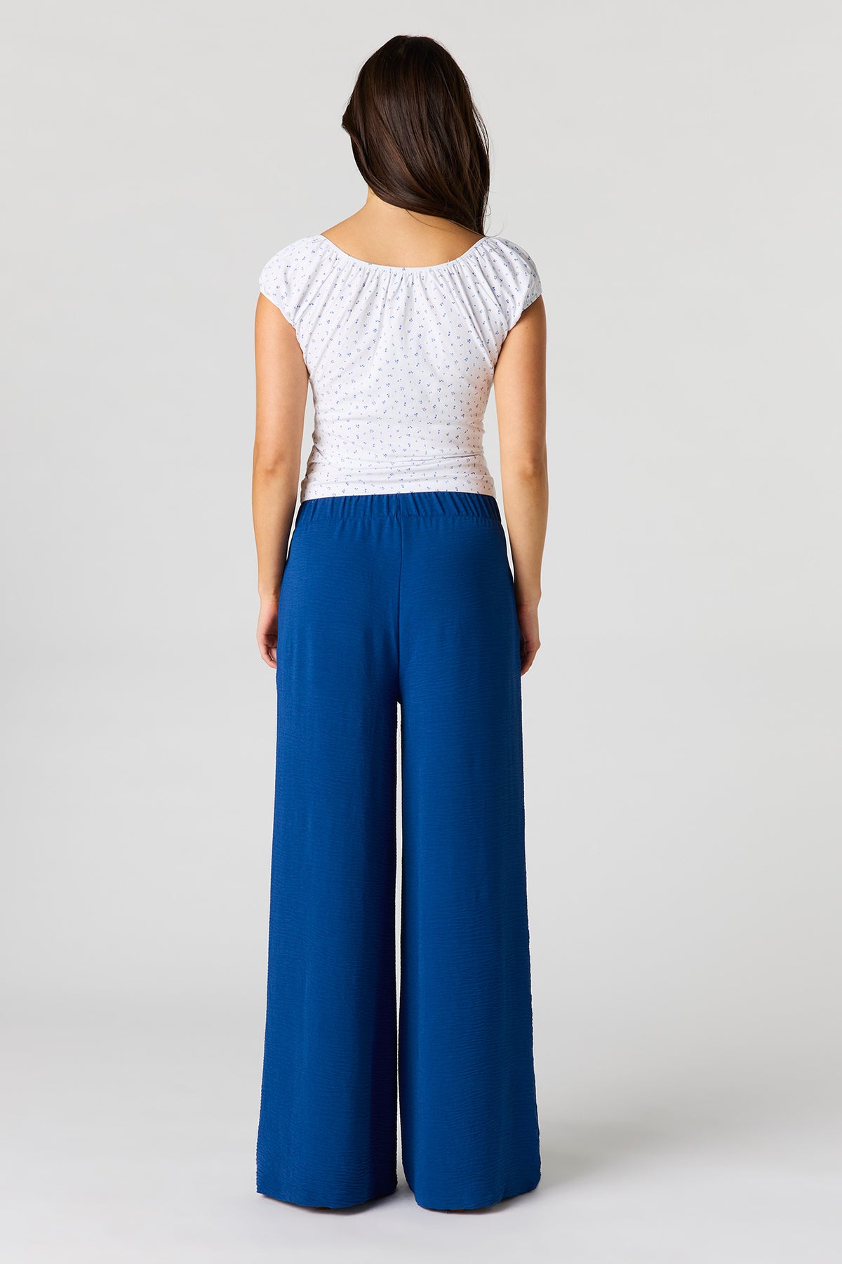 Vue alternative 3. Pantalon fluide à taille coulissante