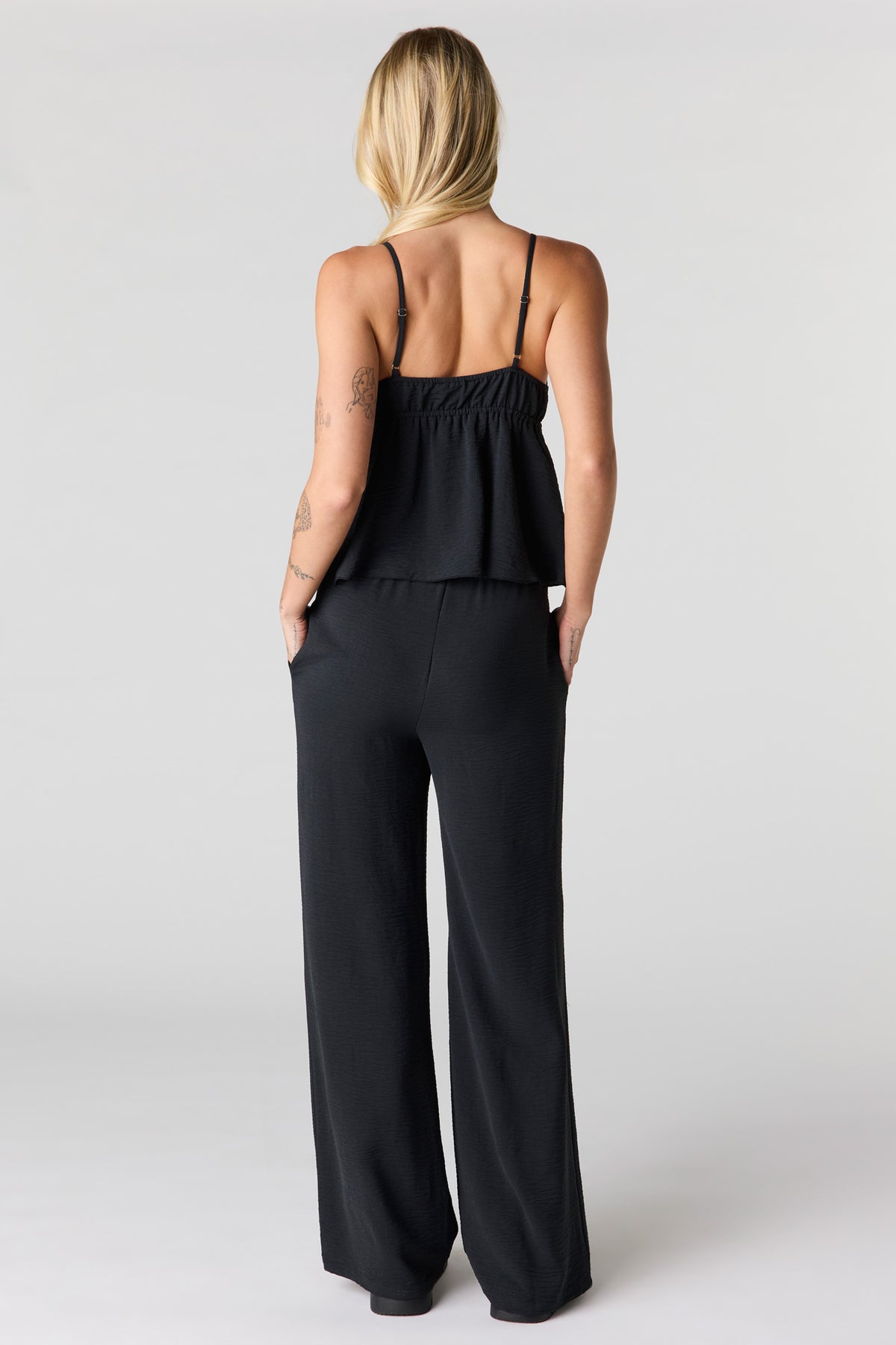 Vue alternative 3. Pantalon fluide à taille coulissante