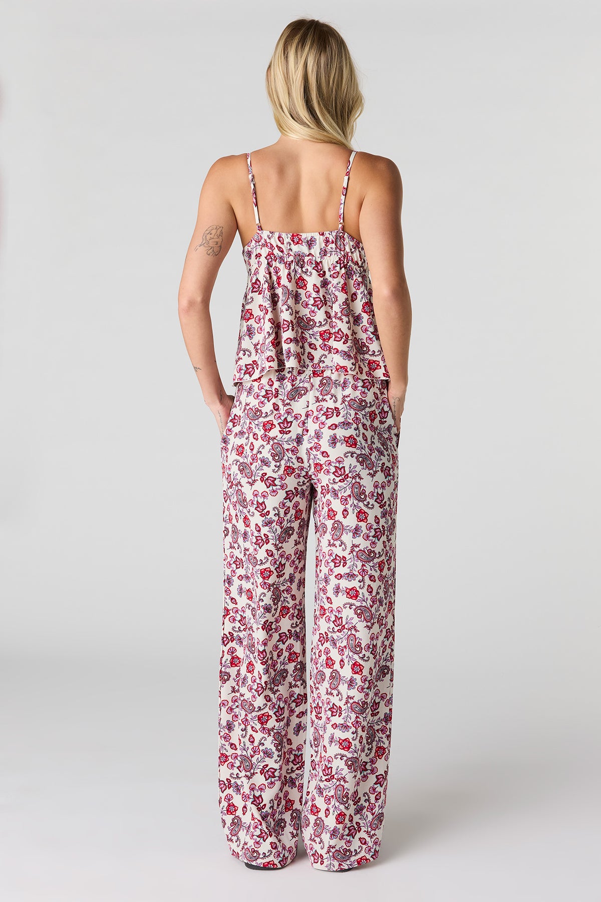 Vue alternative 3. Pantalon fluide à taille coulissante