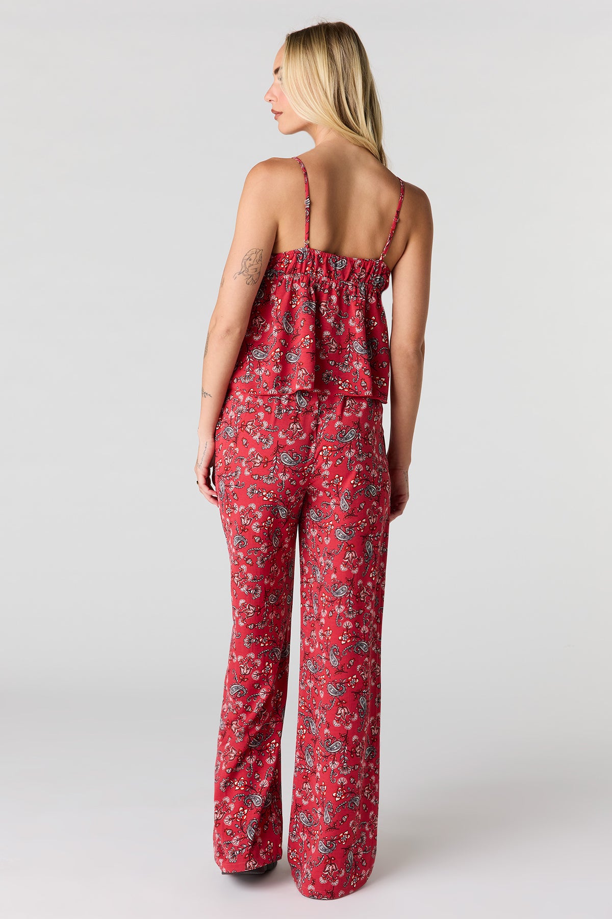 Vue alternative 3. Pantalon fluide à taille coulissante
