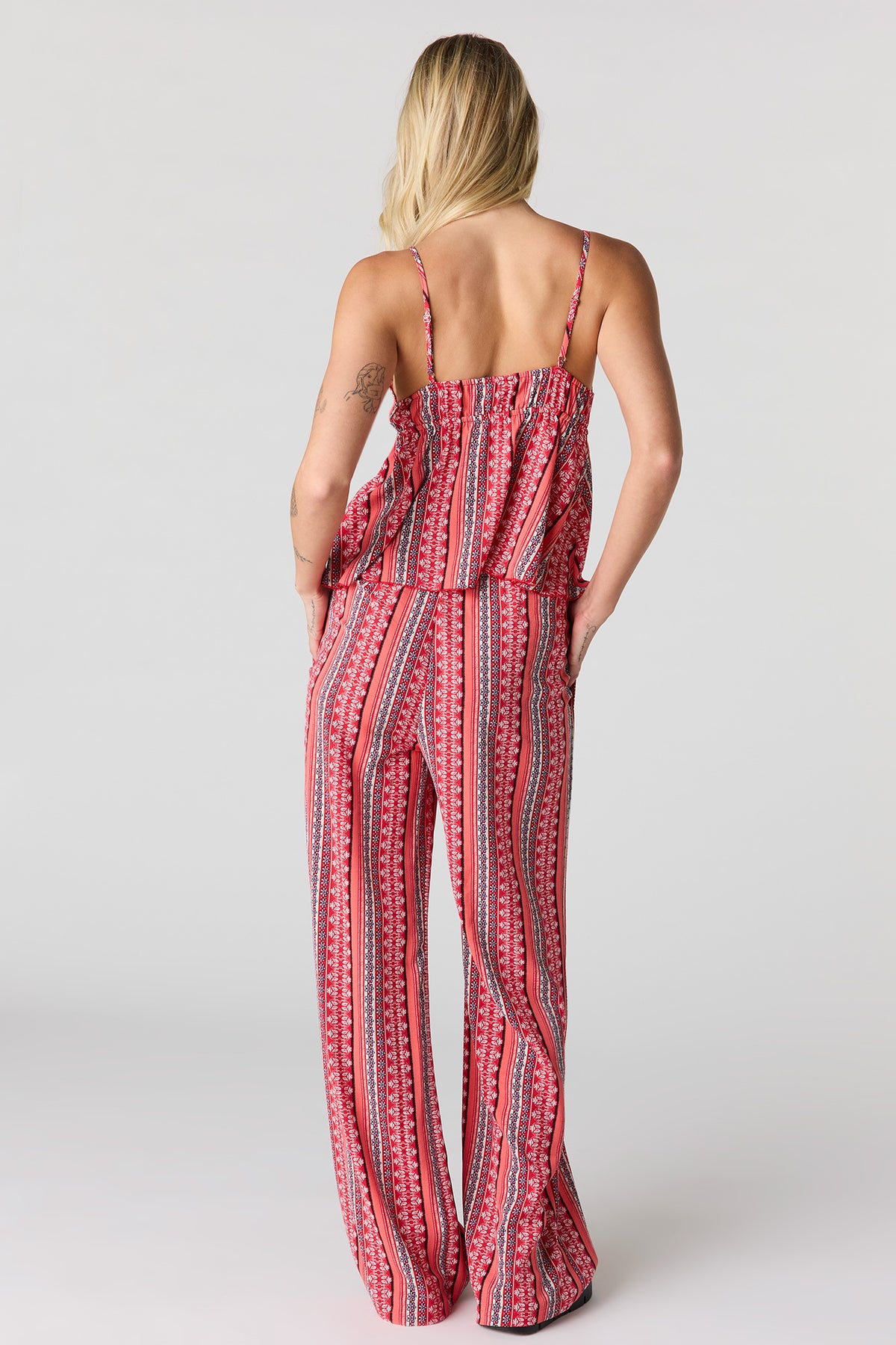 Vue alternative 3. Pantalon fluide à taille coulissante