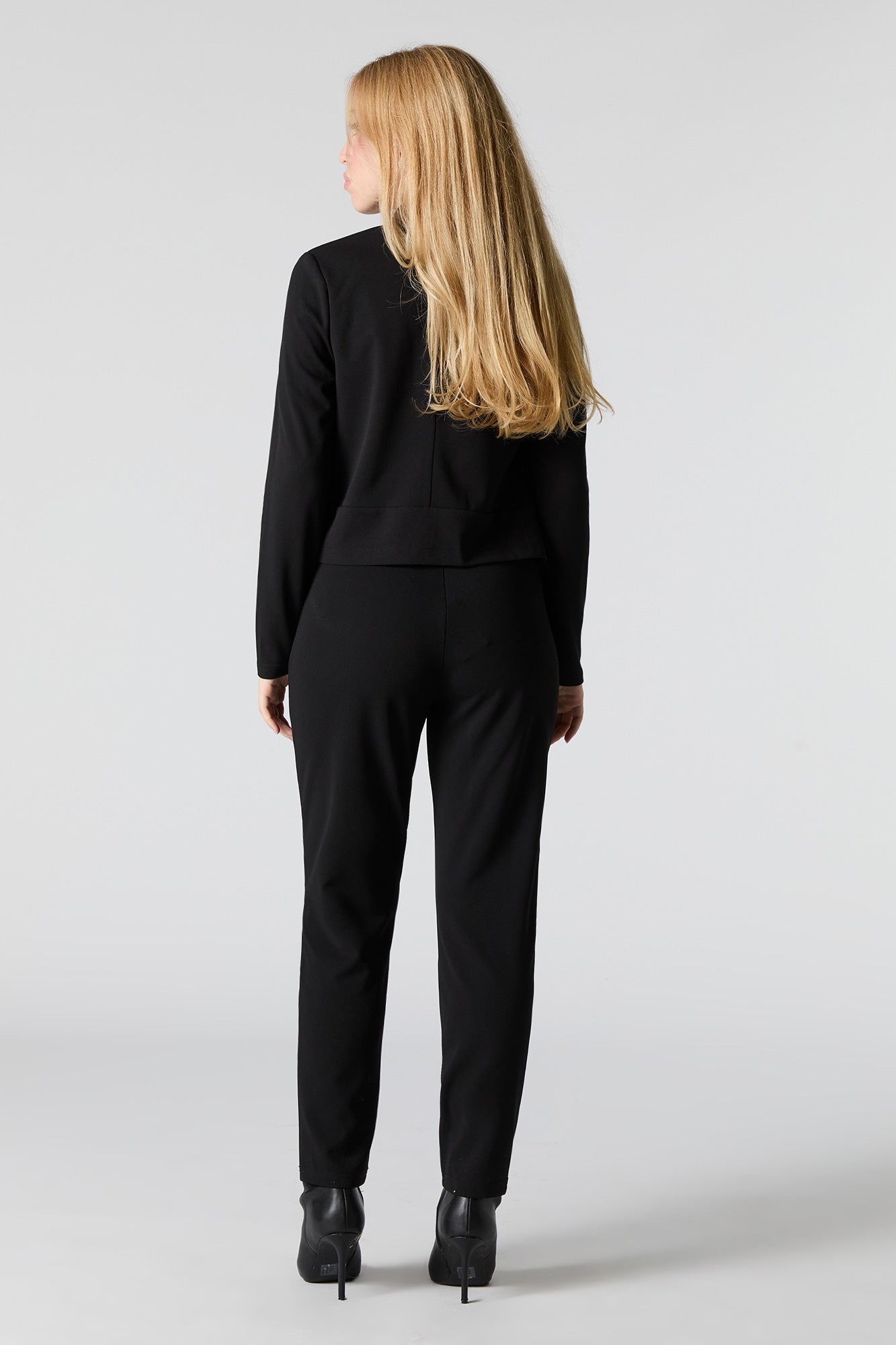 Crepe Slim Dress Pant