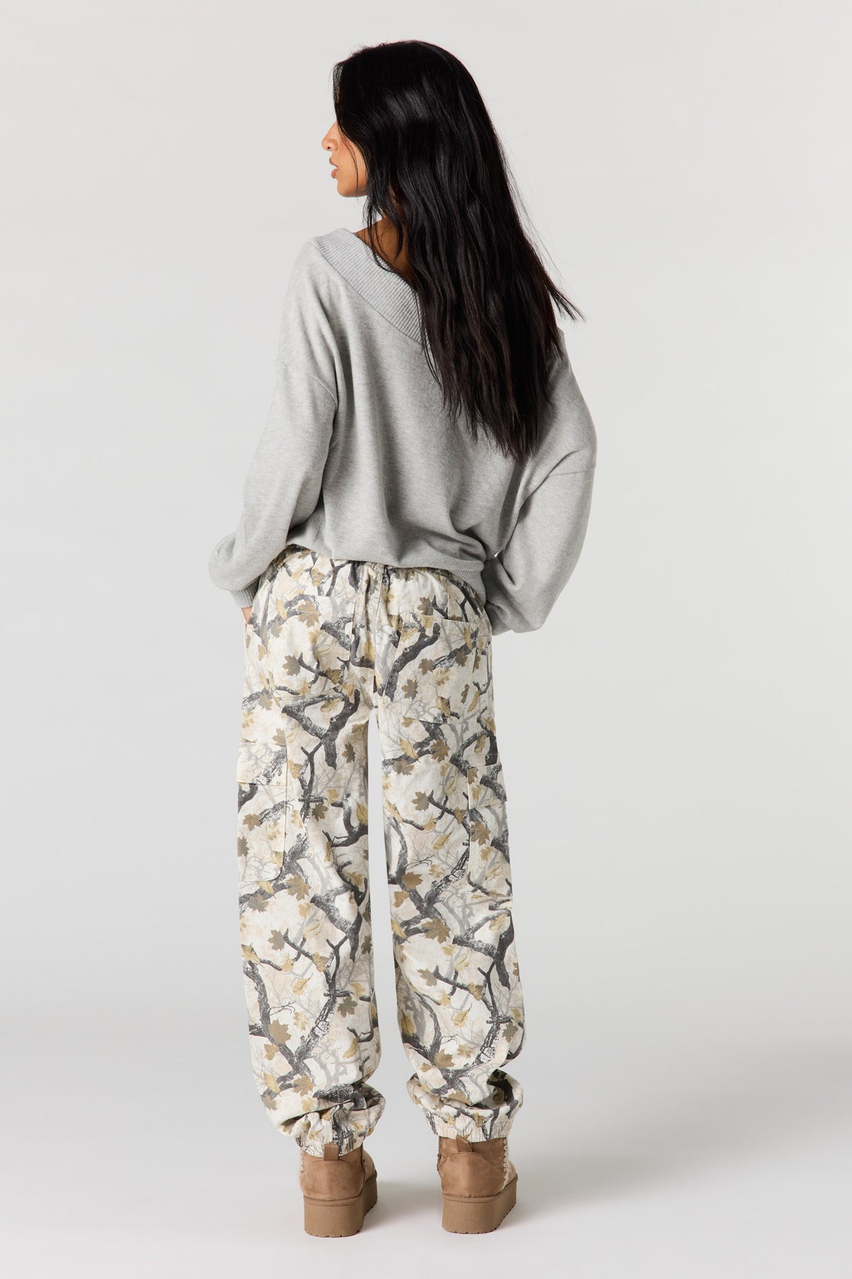 Alt View 3. Cargo Jogger - Off White