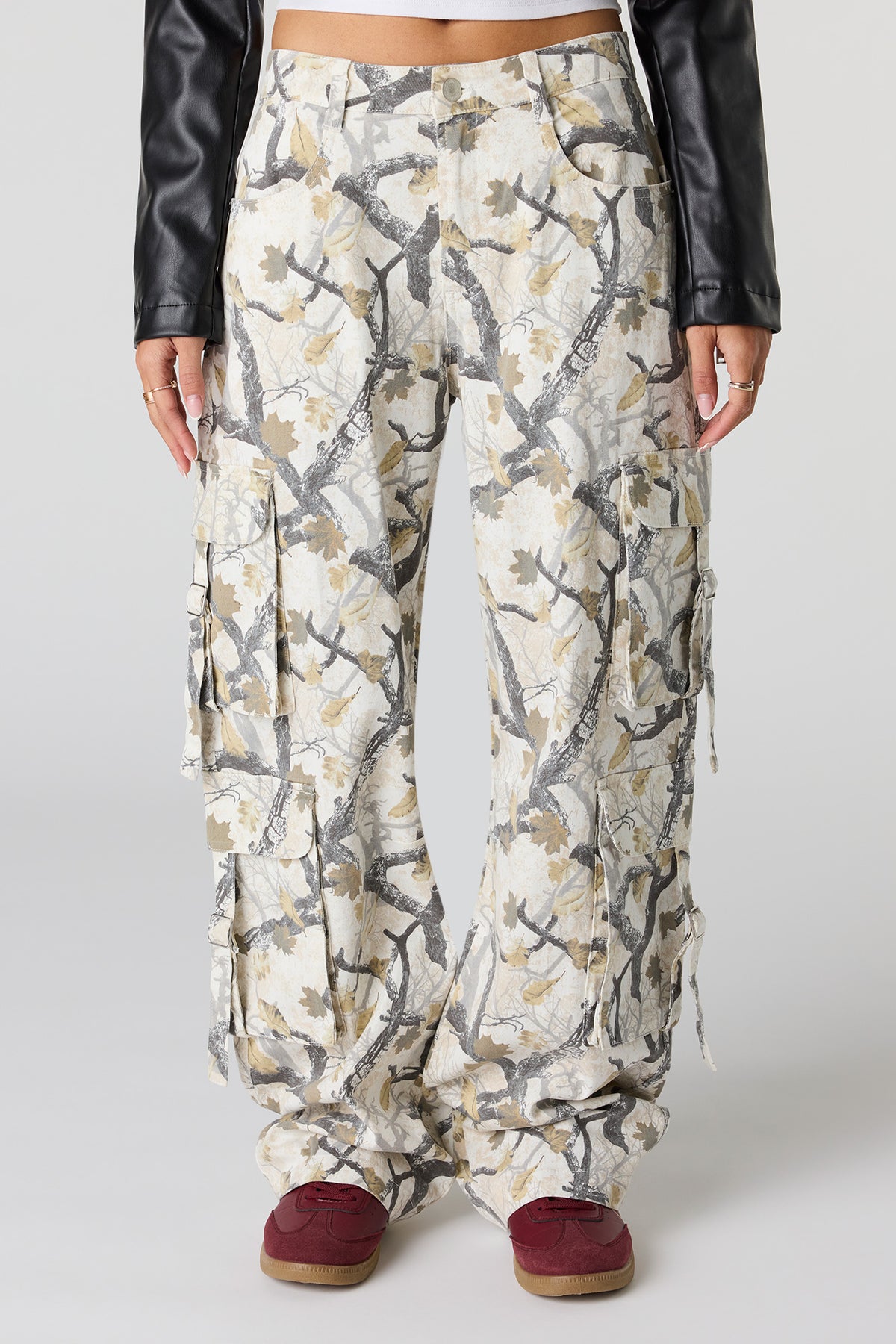 Multi Pocket Cargo Pant - Off White