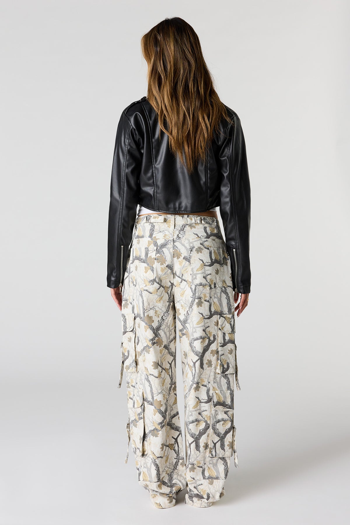 Alt View 2. Multi Pocket Cargo Pant - Off White