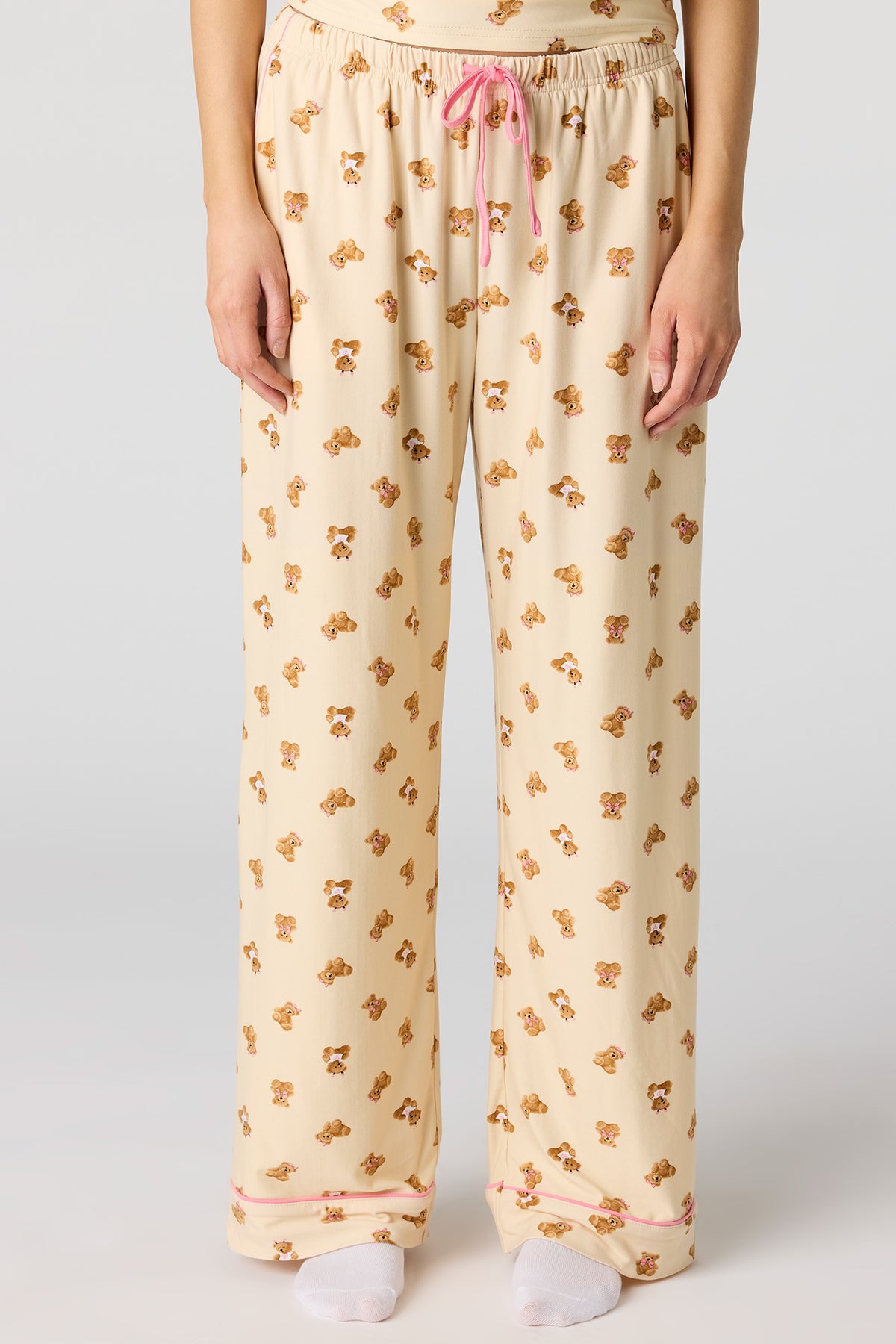 Vue alternative 3. Ensemble pyjama doux avec débardeur, pantalon et bandeau