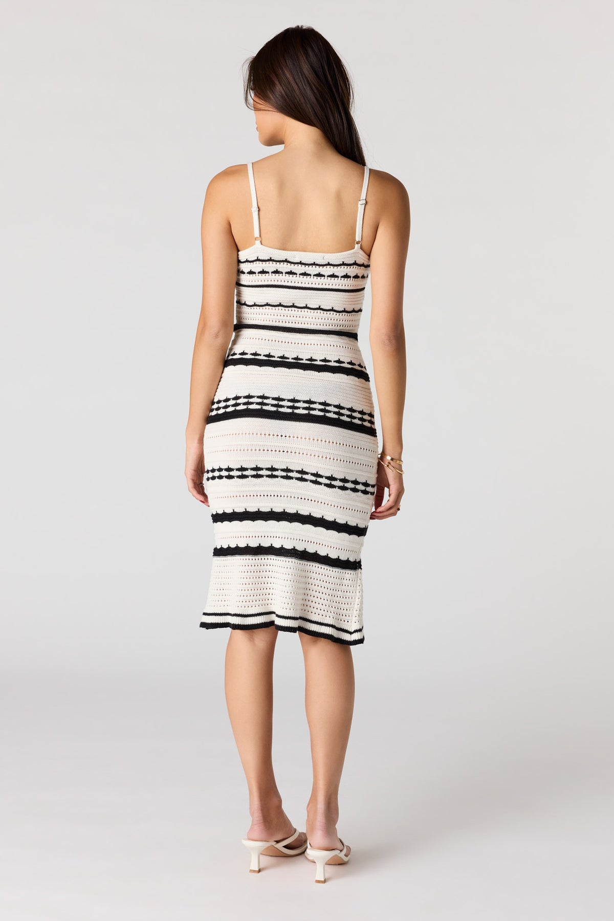 Crochet Keyhole Cut-Out Midi Dress – Urban Planet