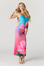 Robe maxi Contour à encolure ronde
