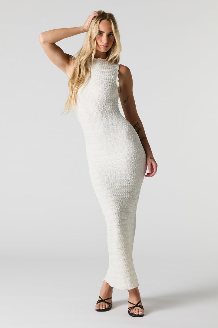 Robe Texturée Slim Bodycon