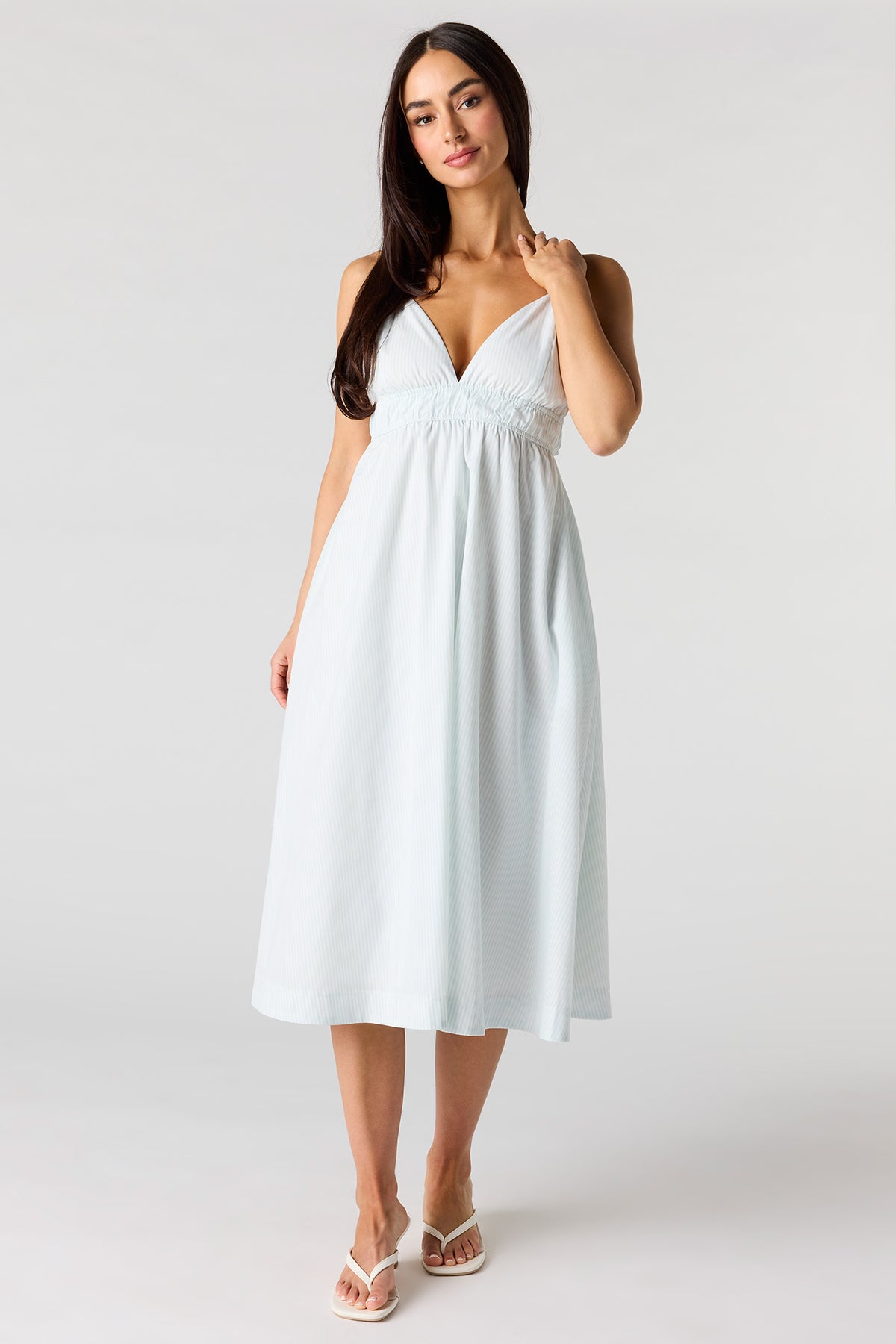 Poplin Midi Dress – Urban Planet