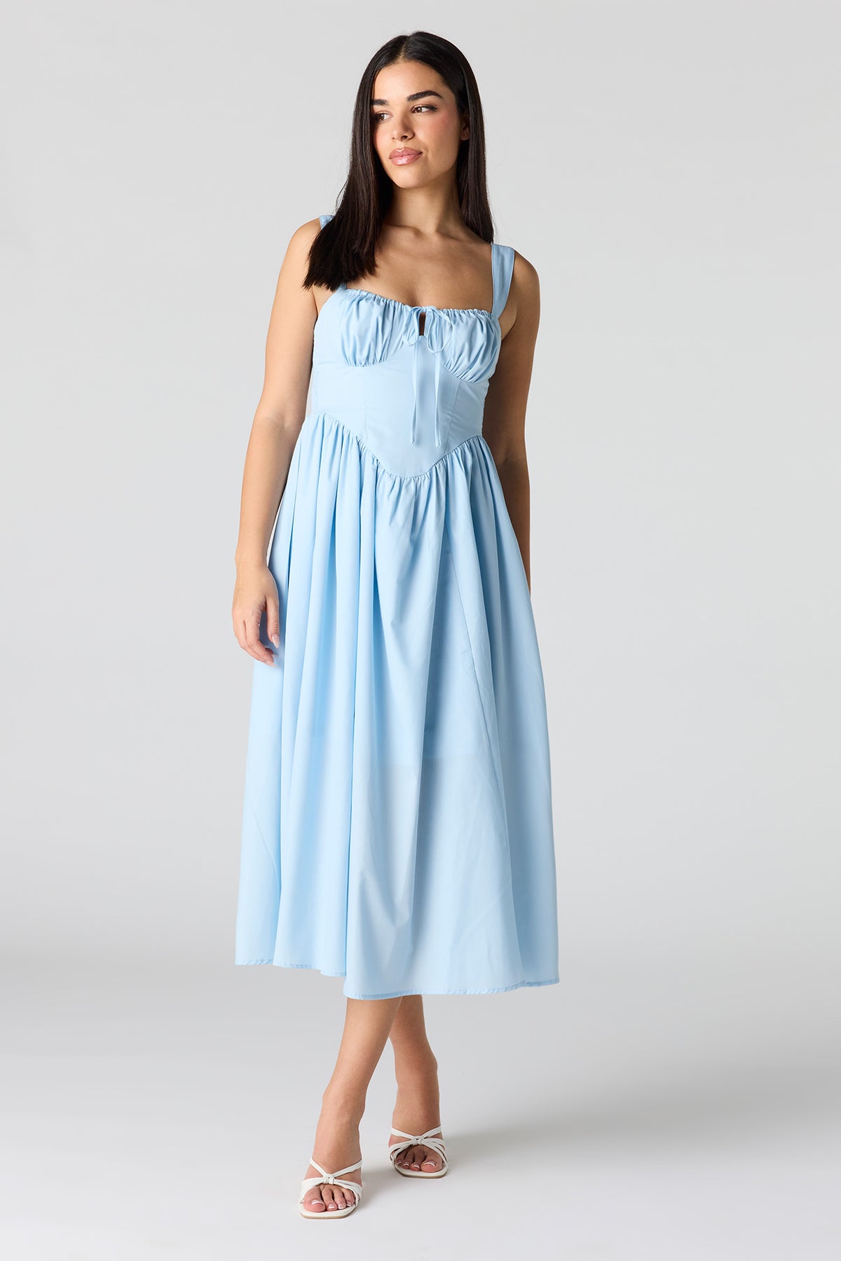 Robe corset midi