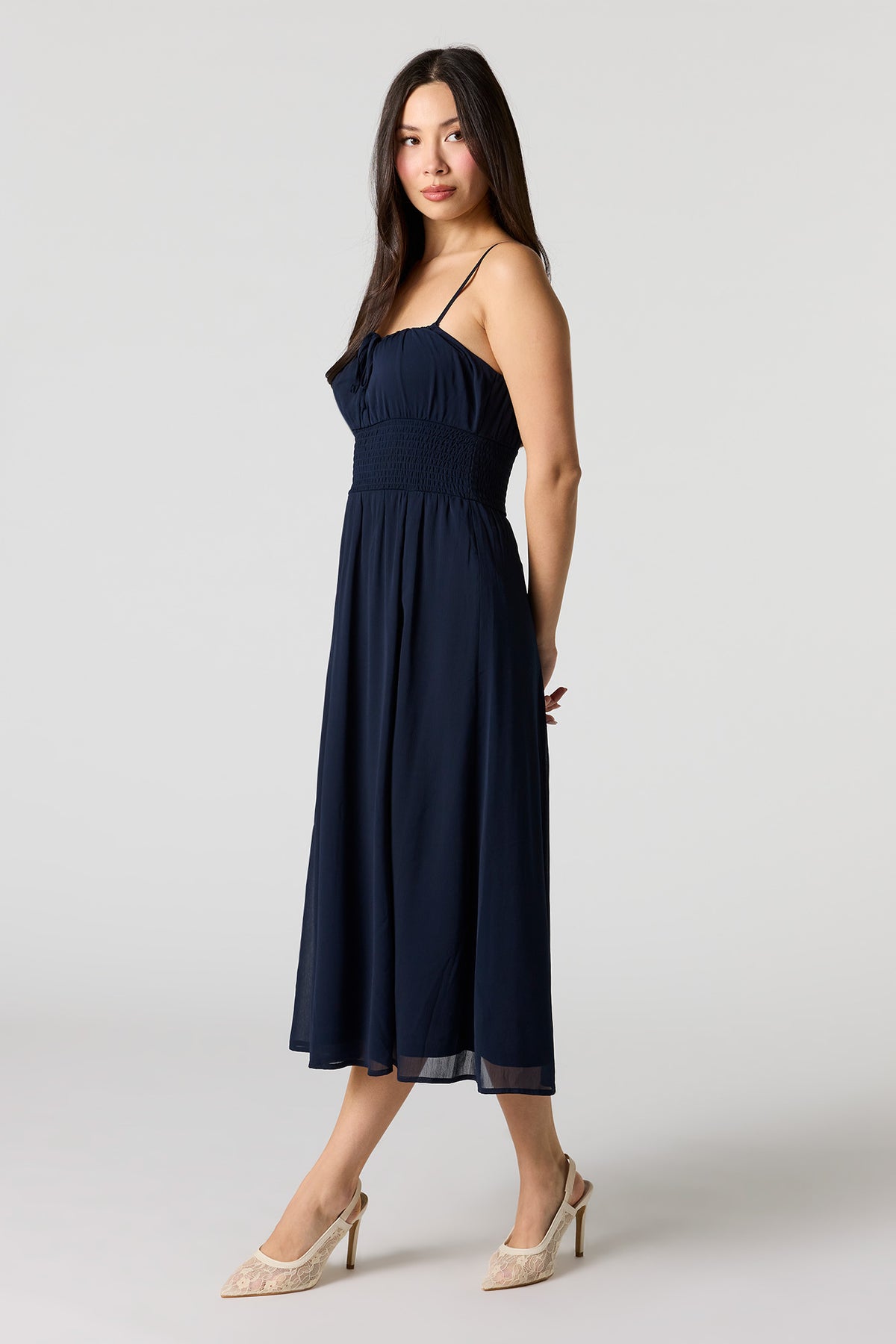Alt View 11. Chiffon Midi Dress - Light Blue