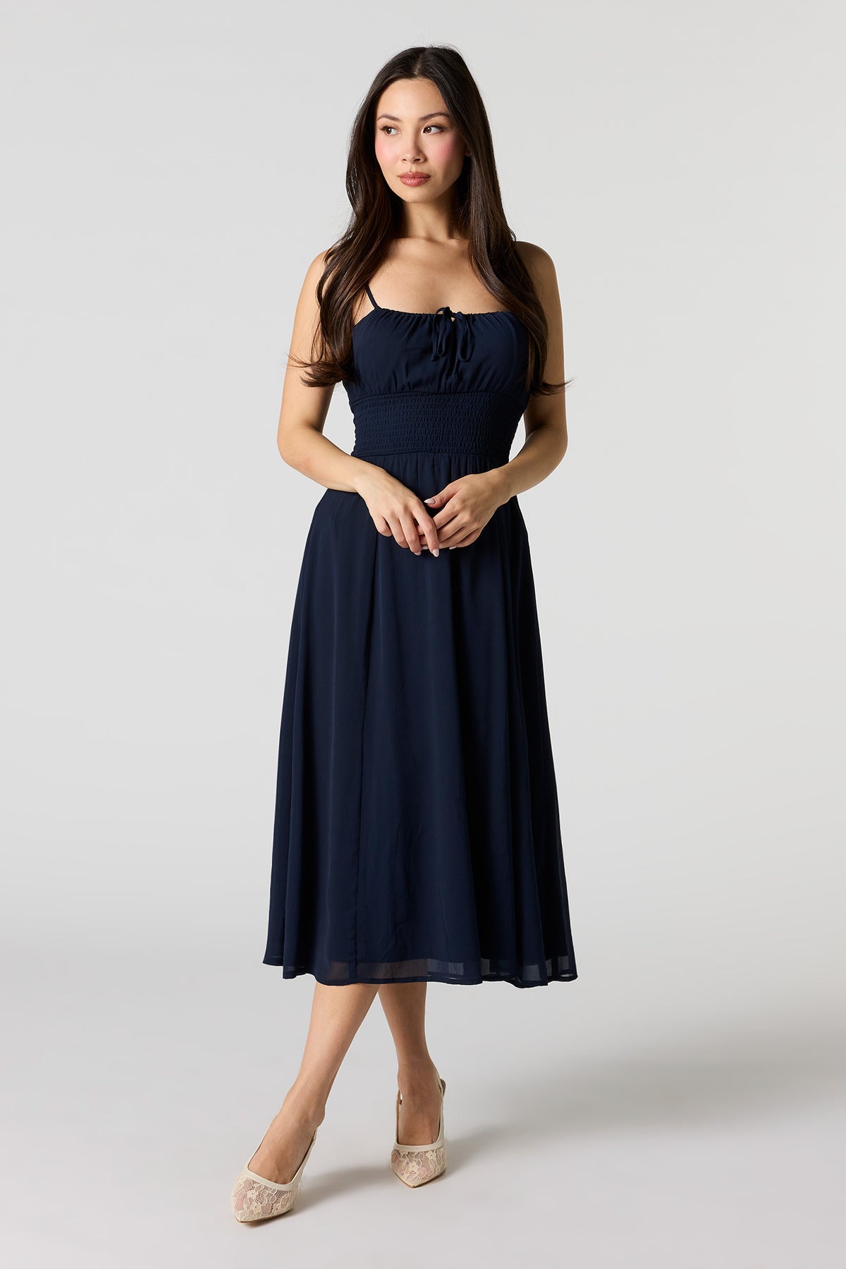 Alt View 10. Chiffon Midi Dress - Light Blue