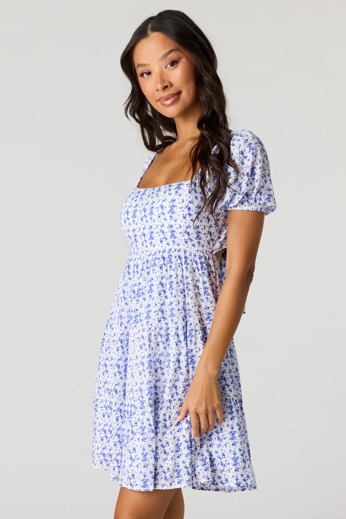 bruce springsteen devil with the blue dress on Urban Streets Muumuu Dress, Navy – Alembika U.S main image 1