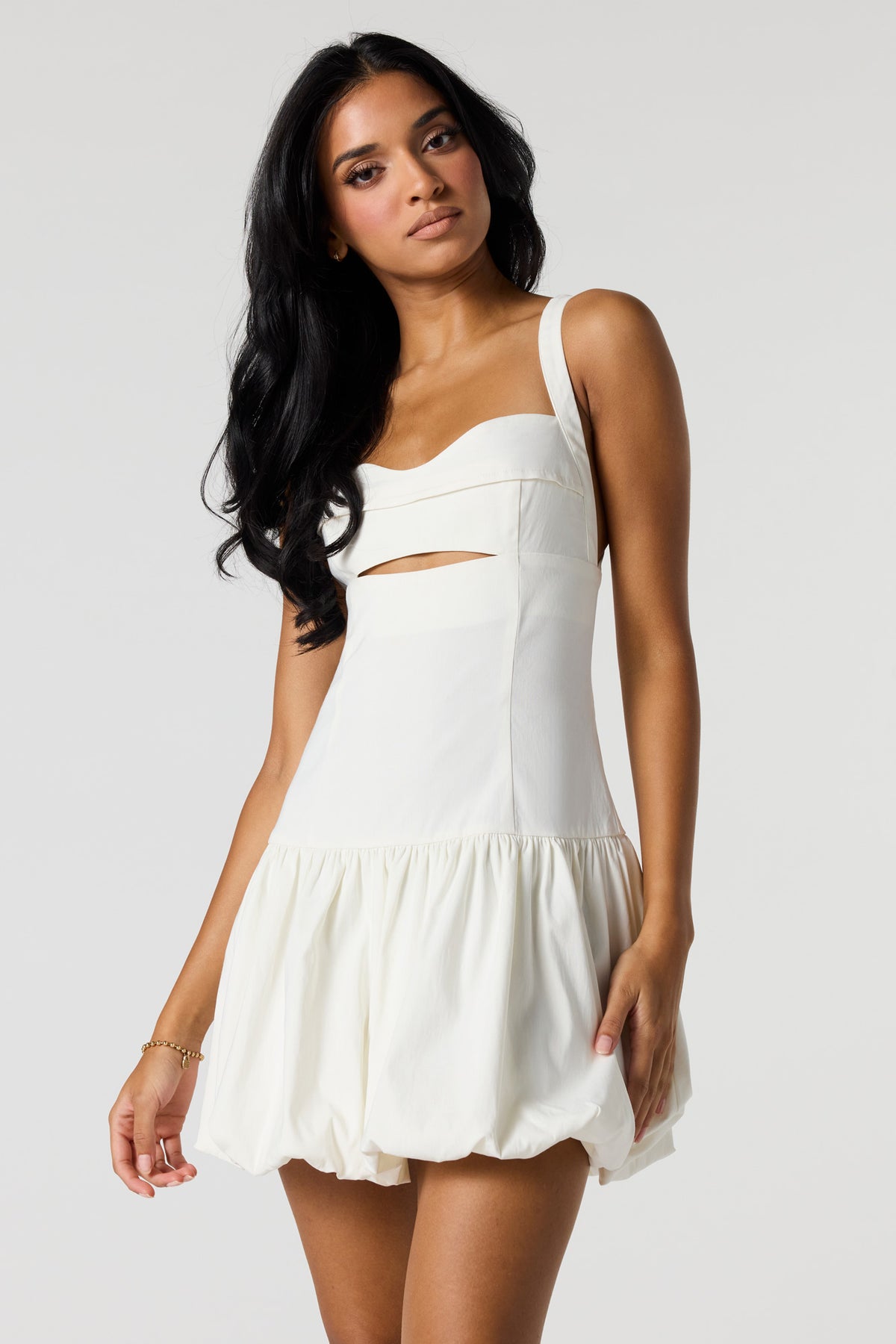 Cut Out Mini Bubble Dress – Urban Planet