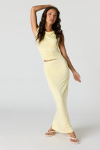 Contour Maxi Skirt