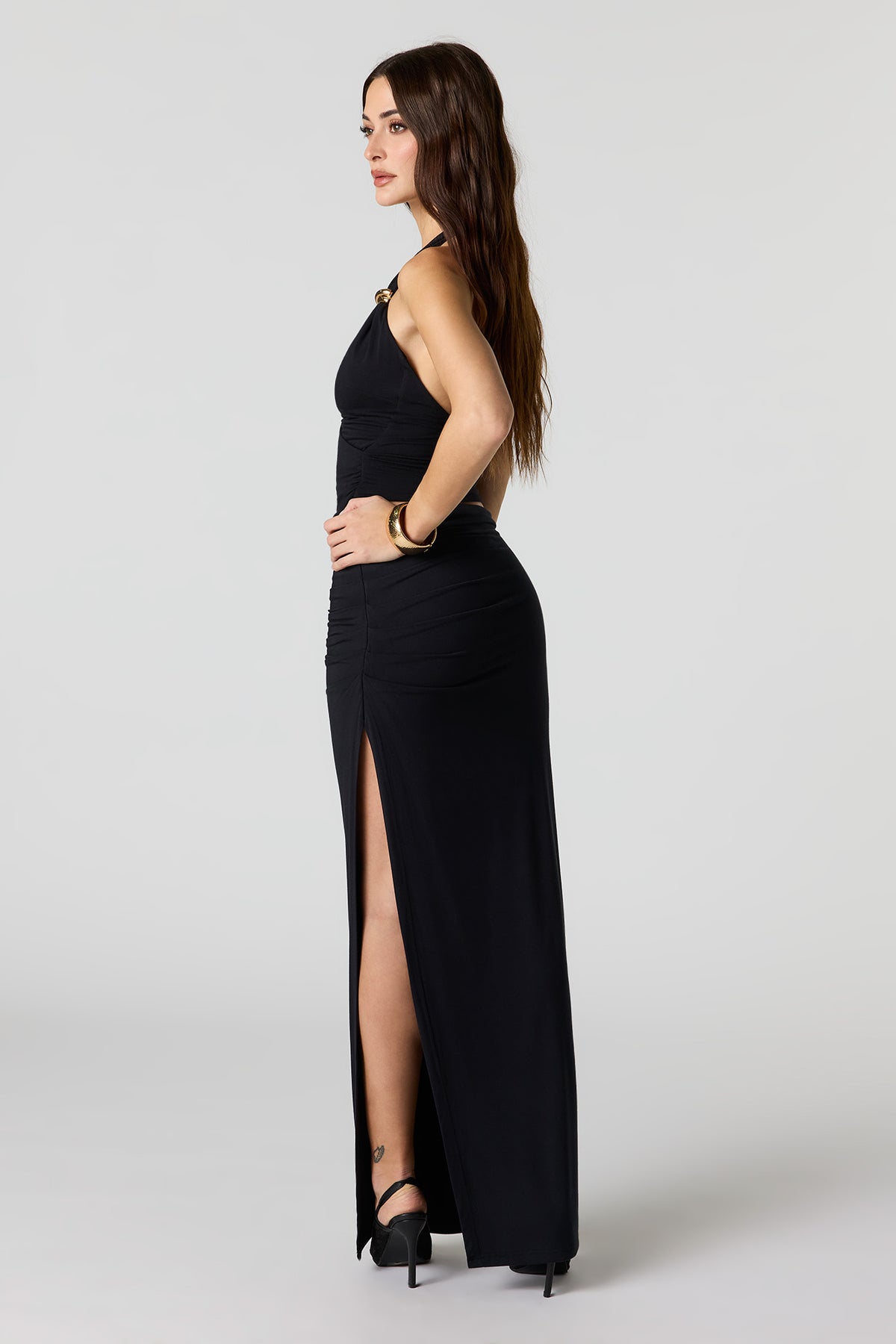 Vue alternative 9. Jupe maxi ruchée