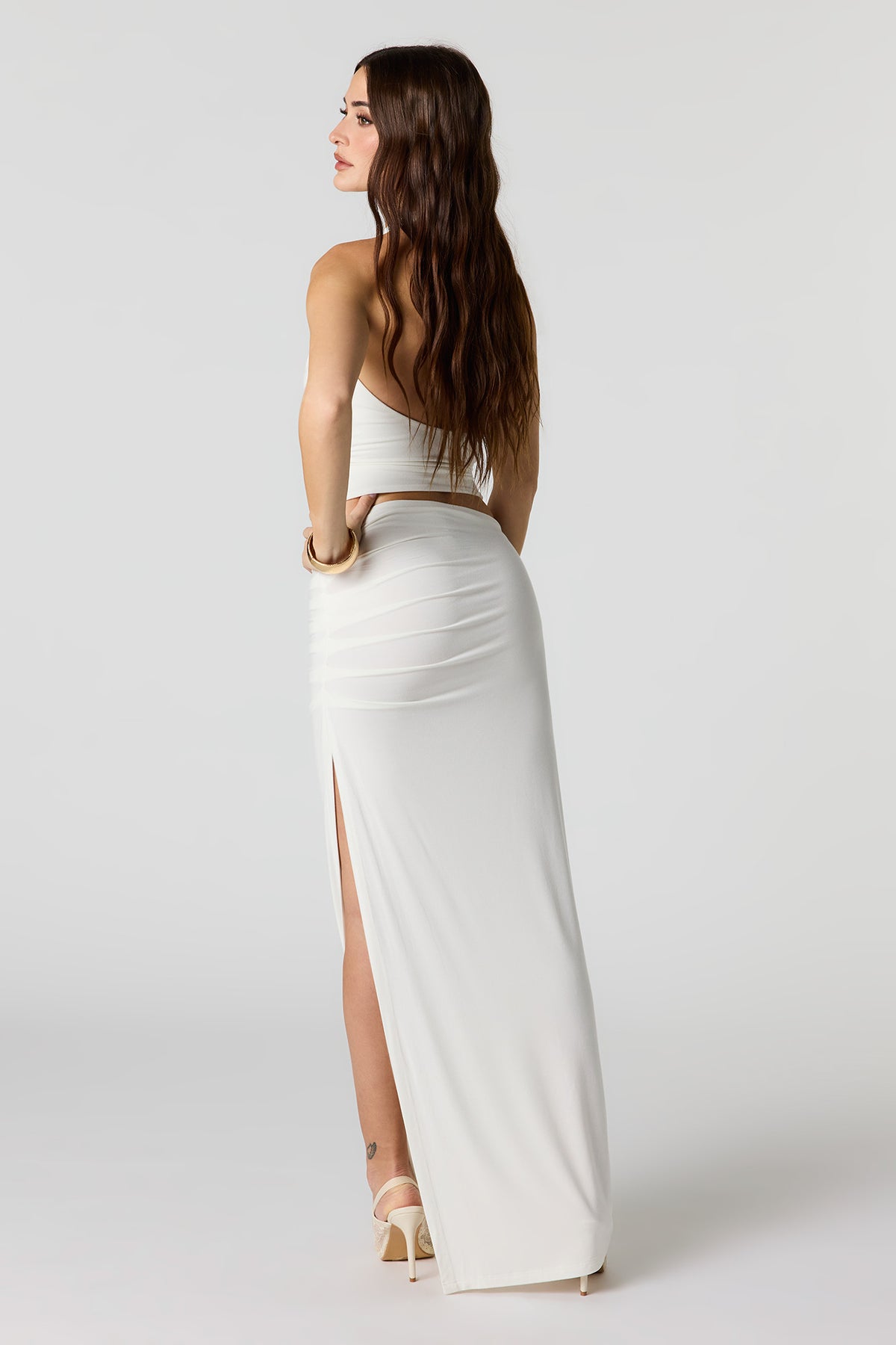 Vue alternative 3. Jupe maxi ruchée