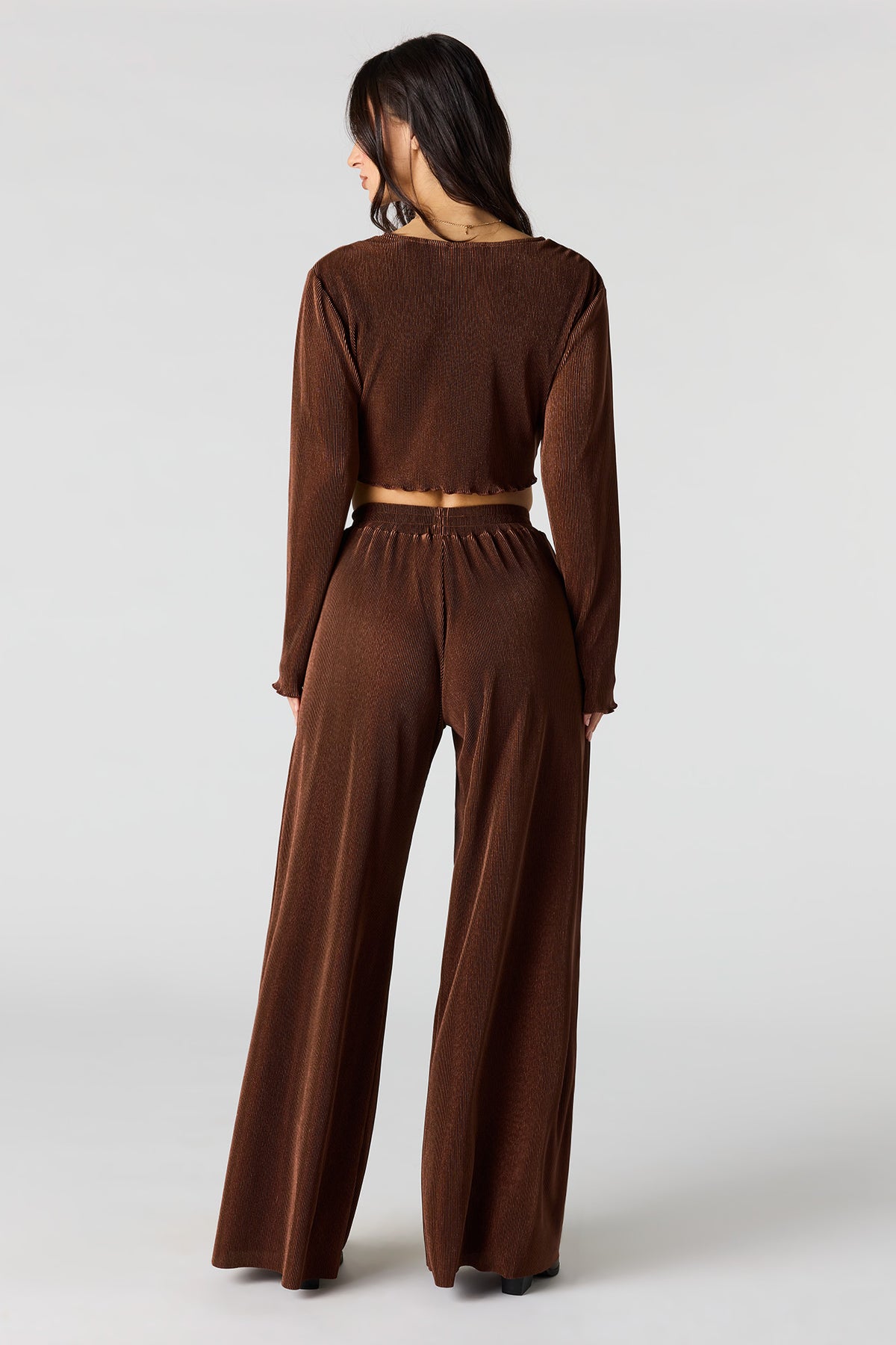 Vue alternative 3. Pantalon côtelé à jambe large