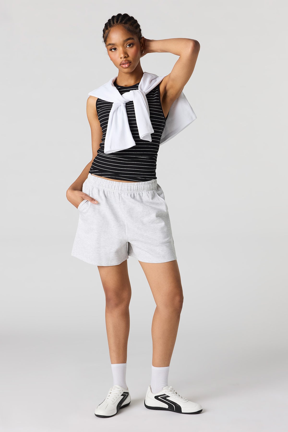 Vue alternative 3. Short en molleton