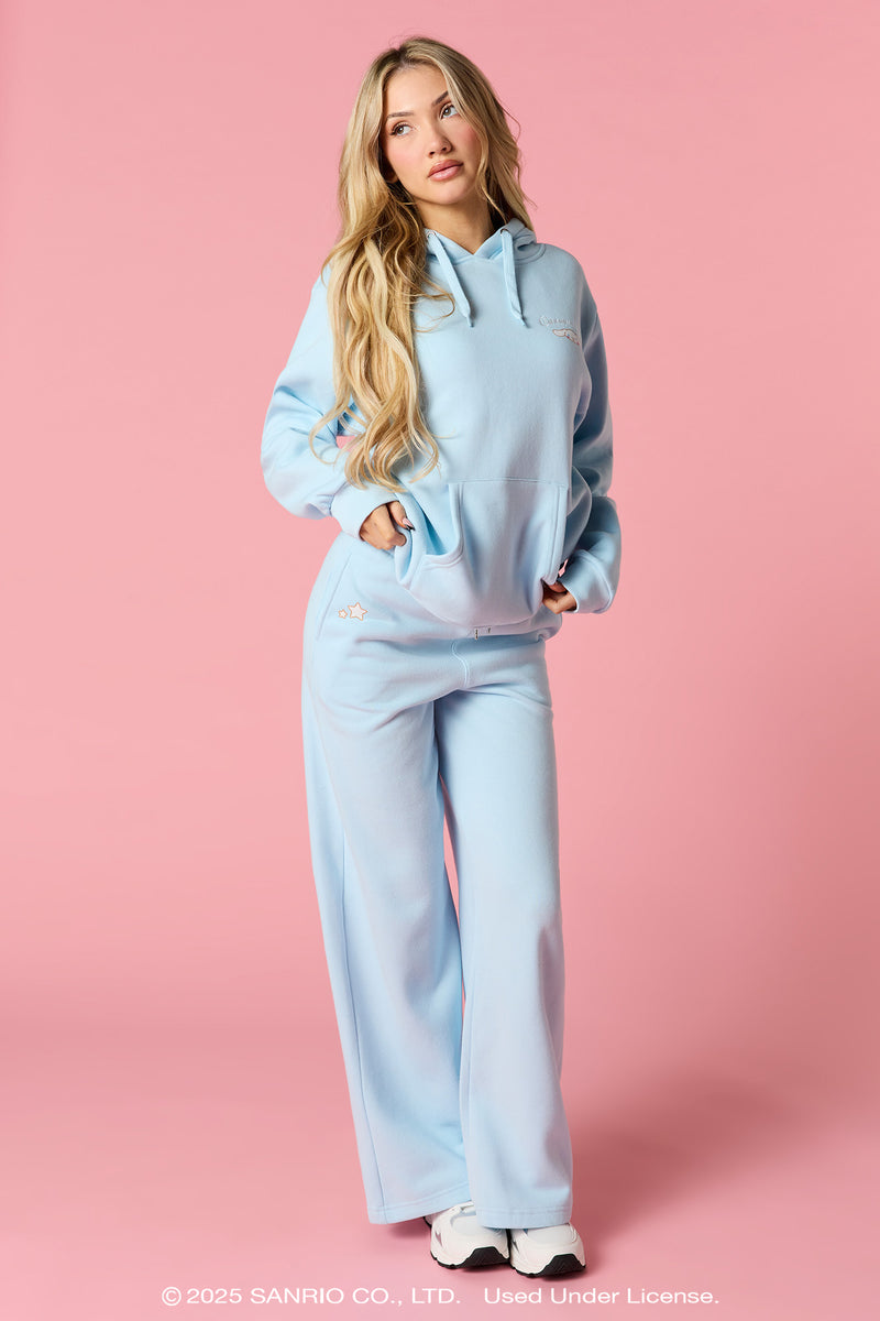 Cinnamoroll™ Graphic Fleece Wide Leg Sweatpant
