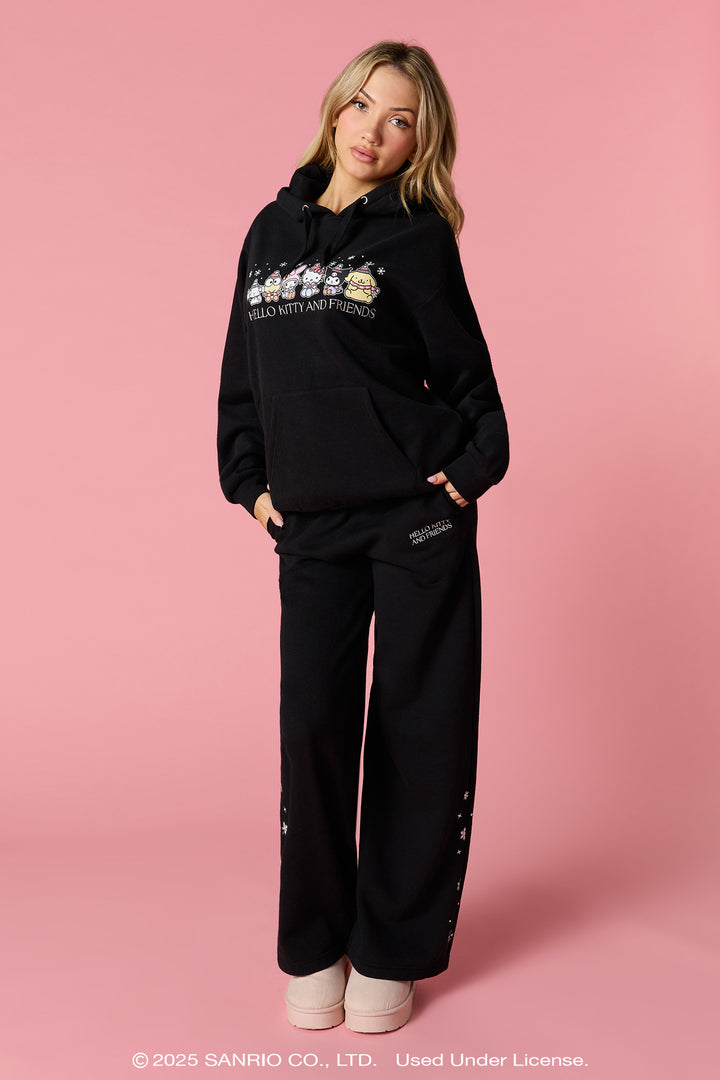 Hello Kitty® and Friends Embroidered Fleece Sweatpant