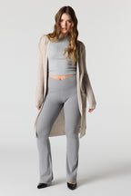 Open Knit Longline Cardigan