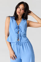 Veste fluide avec attache