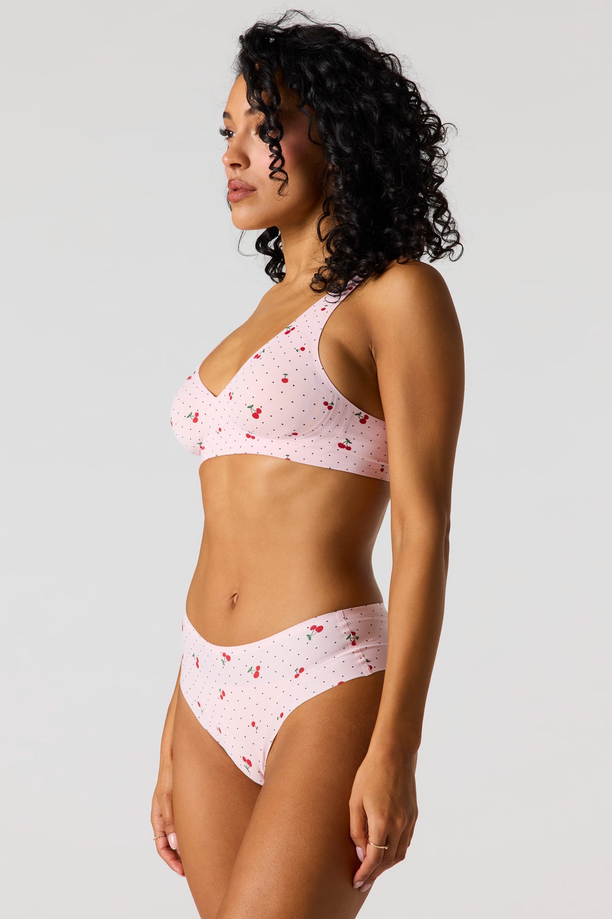 Alt View 2. No-Show Tank Bra - Pink