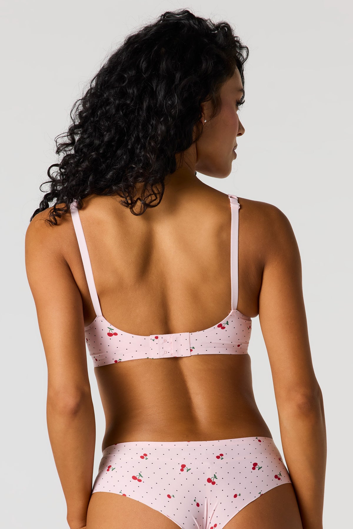 Alt View 3. No-Show Tank Bra - Pink