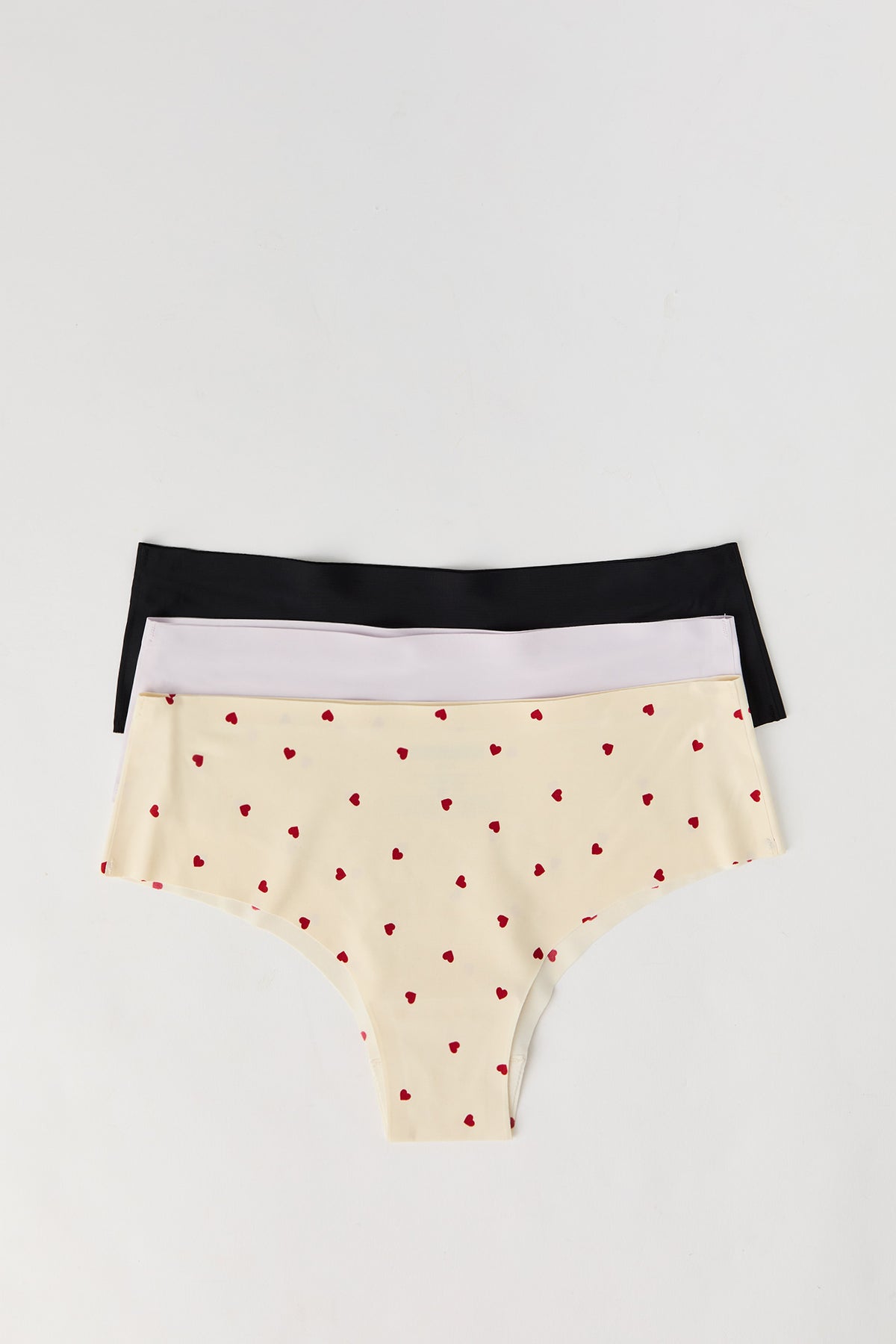 No-Show Cheeky Panty (3 Pack) - Purple