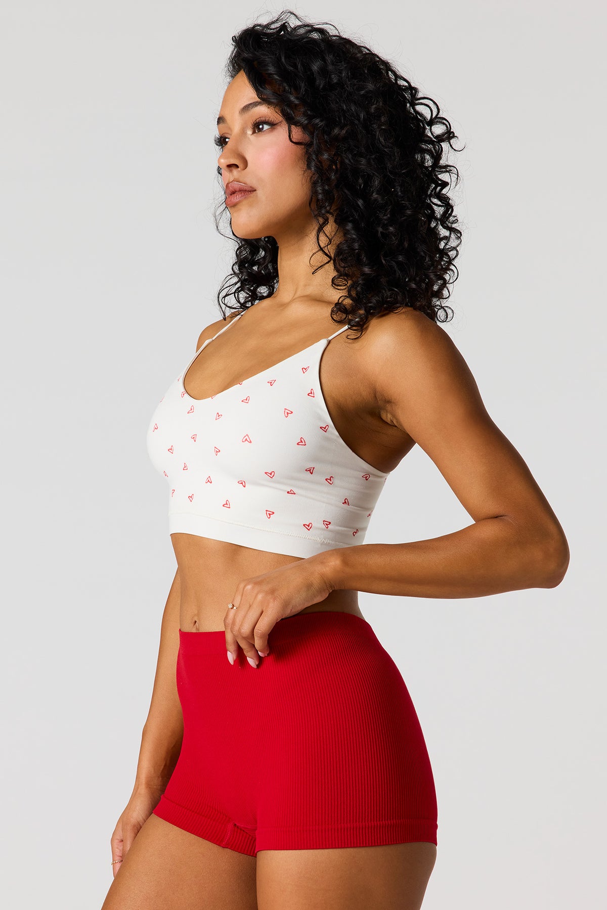 Alt View 2. Seamless Tank - Ivory