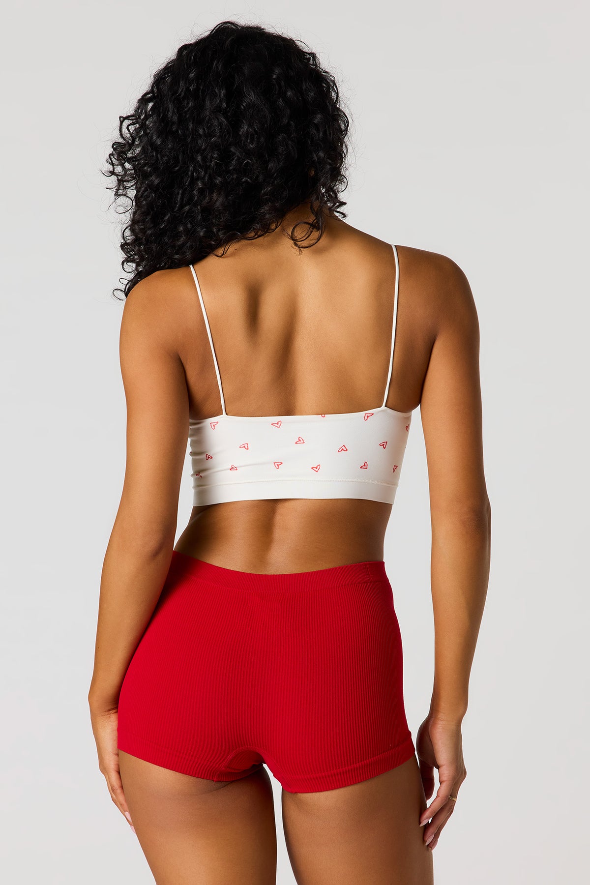 Alt View 3. Seamless Tank - Ivory