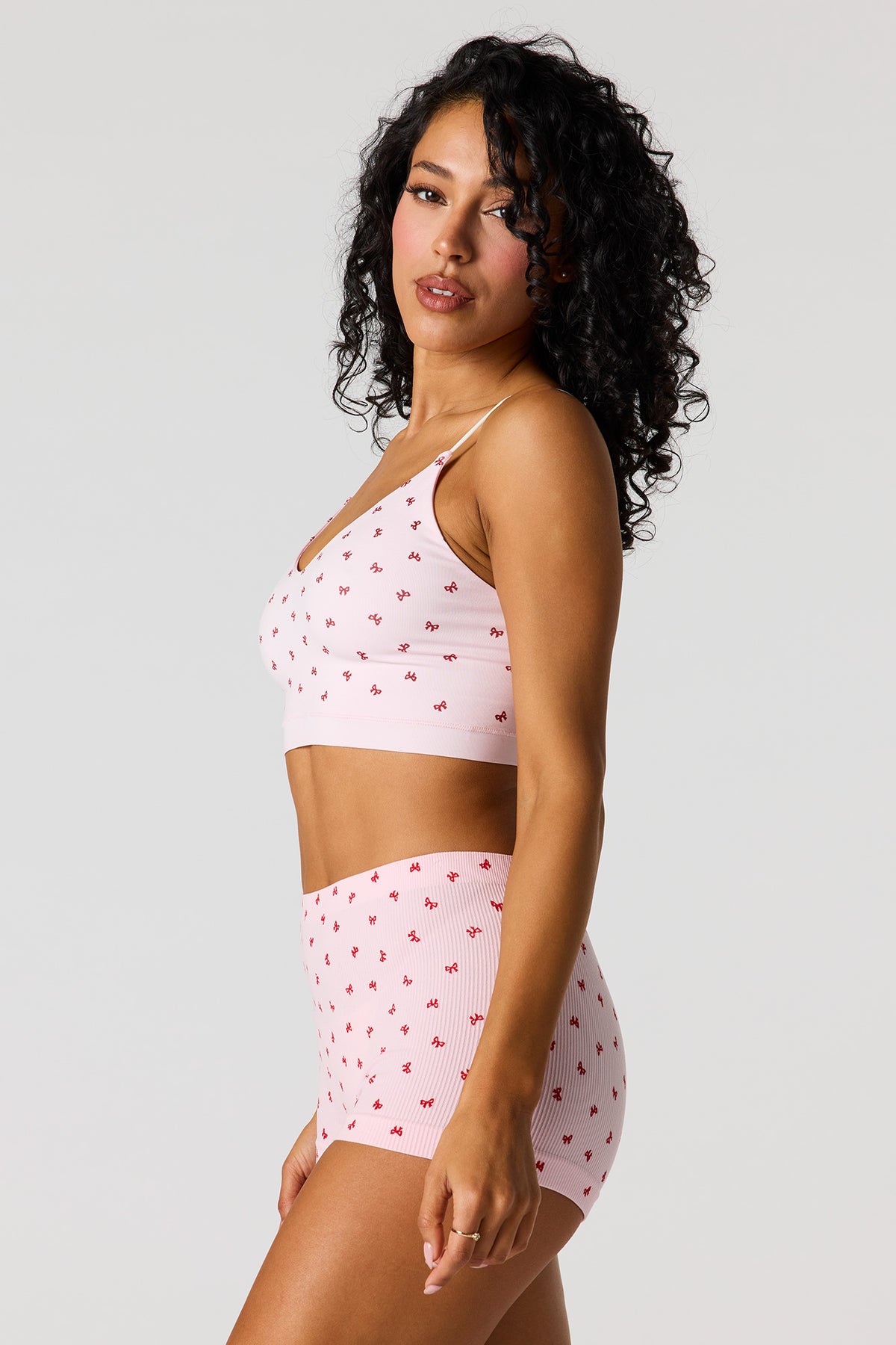 Alt View 2. Seamless Tank - Pink