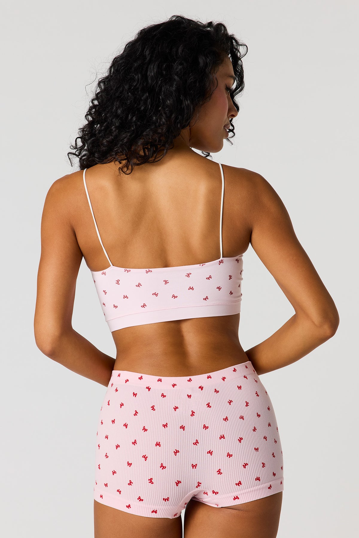 Alt View 3. Seamless Tank - Pink