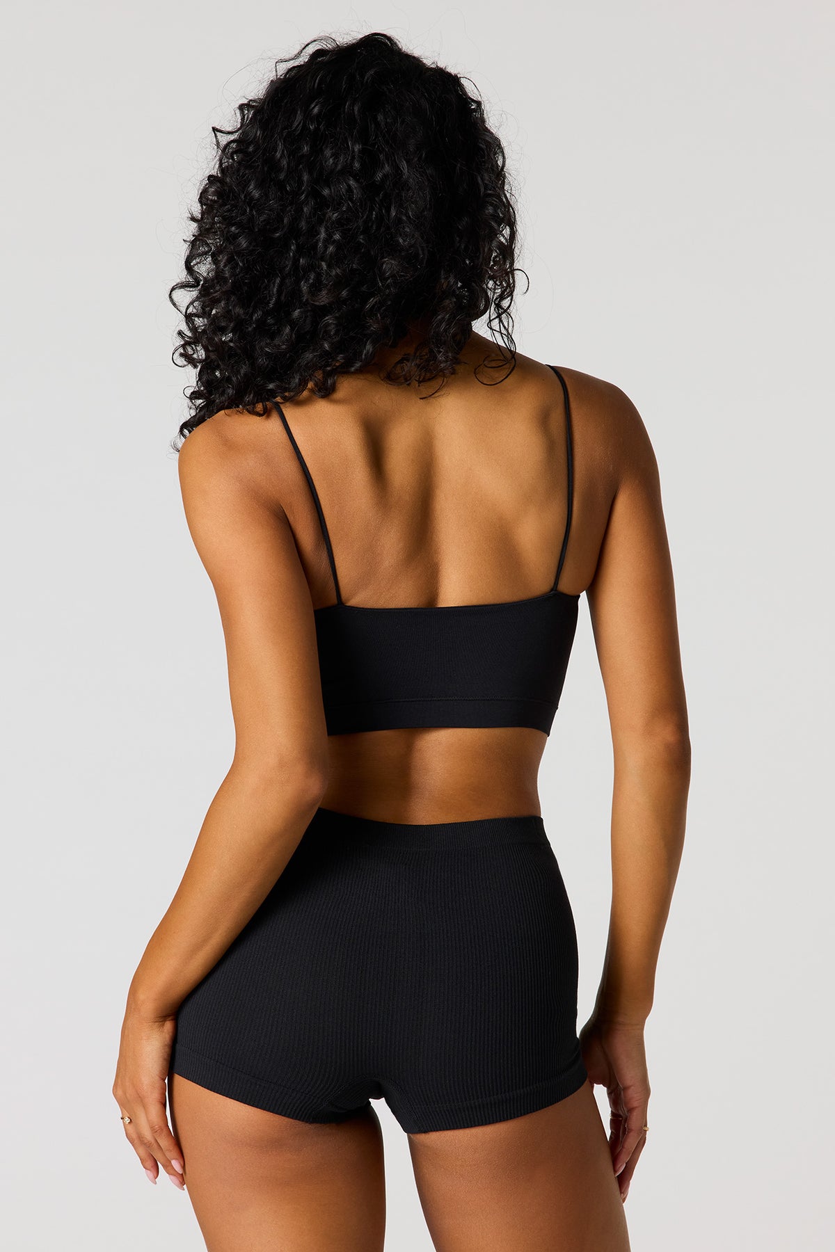 Vue alternative 3. Culotte garçonne côtelée sans couture (Lot de 2)