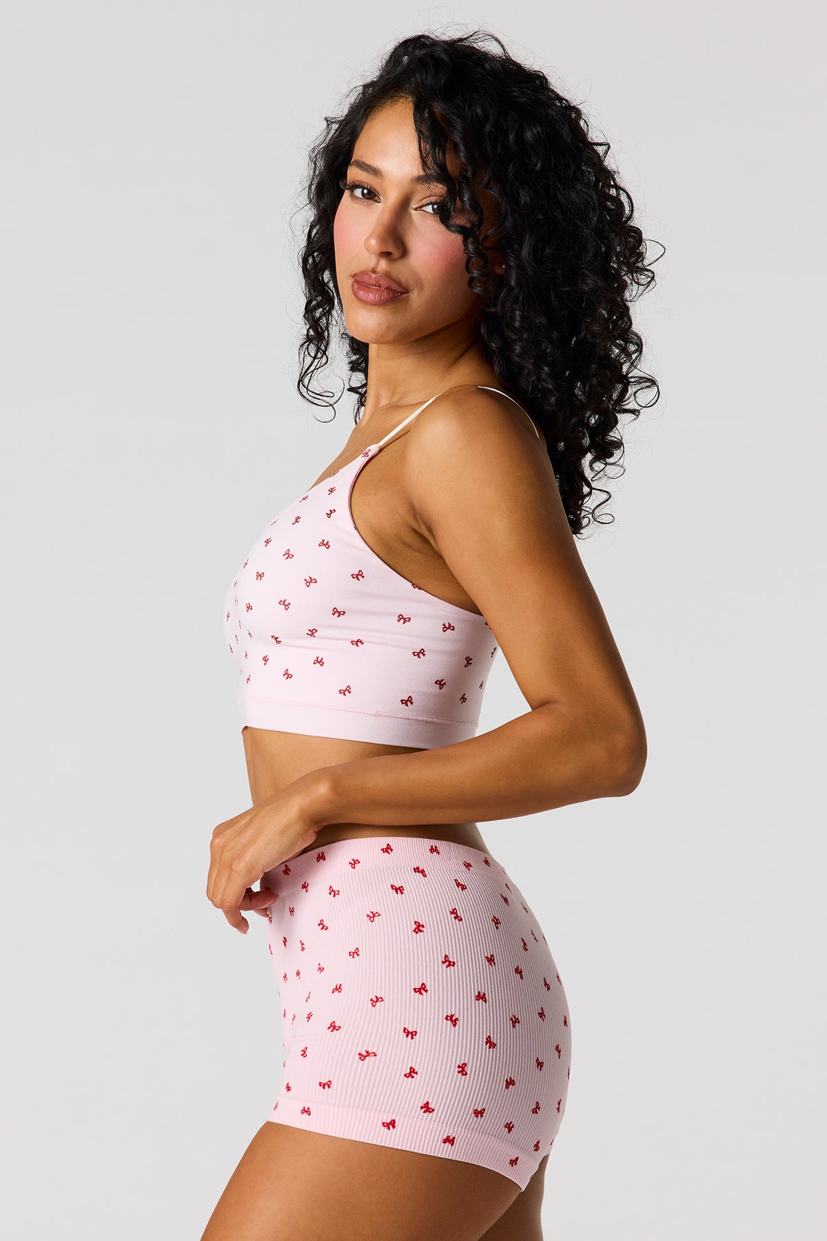 Vue alternative 2. Culotte garçonne côtelée sans couture (Lot de 2)