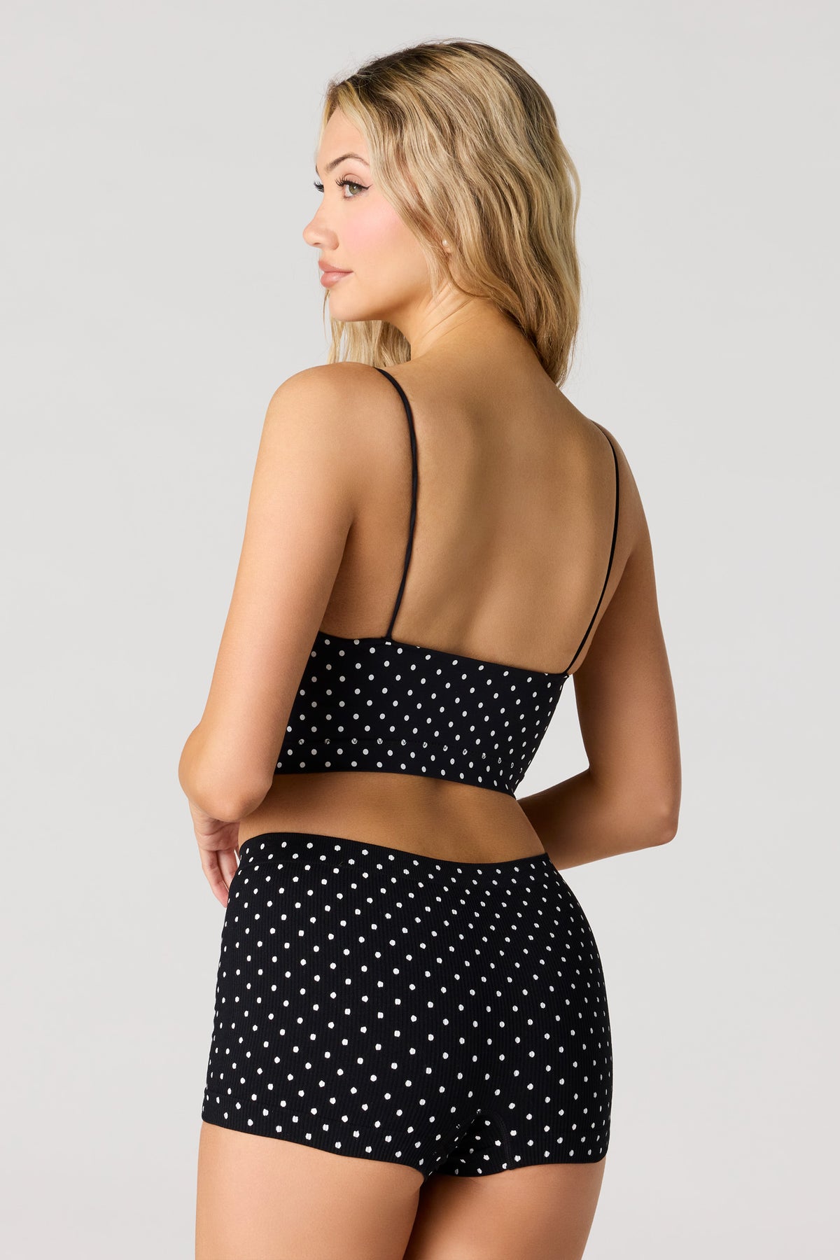 Vue alternative 3. Culotte garçonne côtelée sans couture (Lot de 2)
