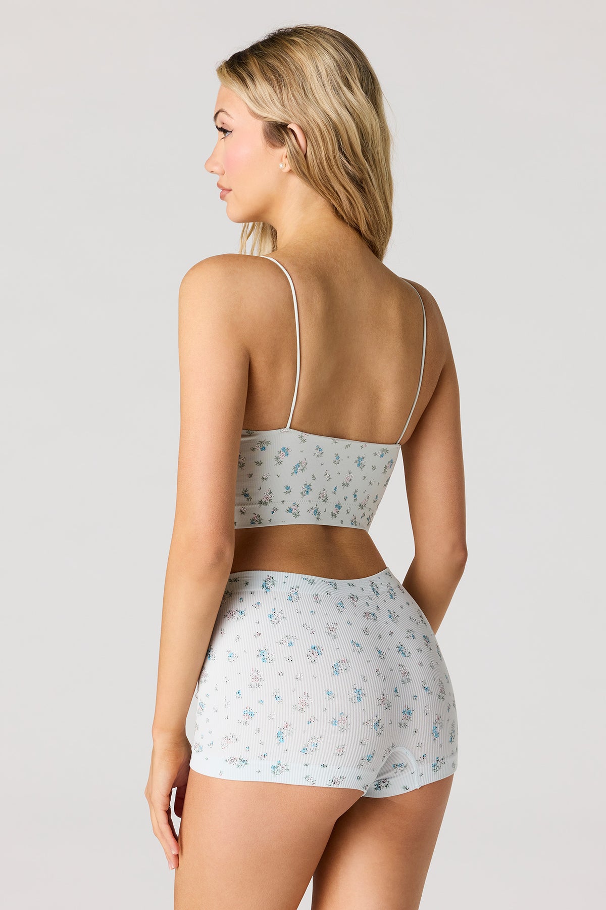 Vue alternative 3. Culotte garçonne côtelée sans couture (Lot de 2)