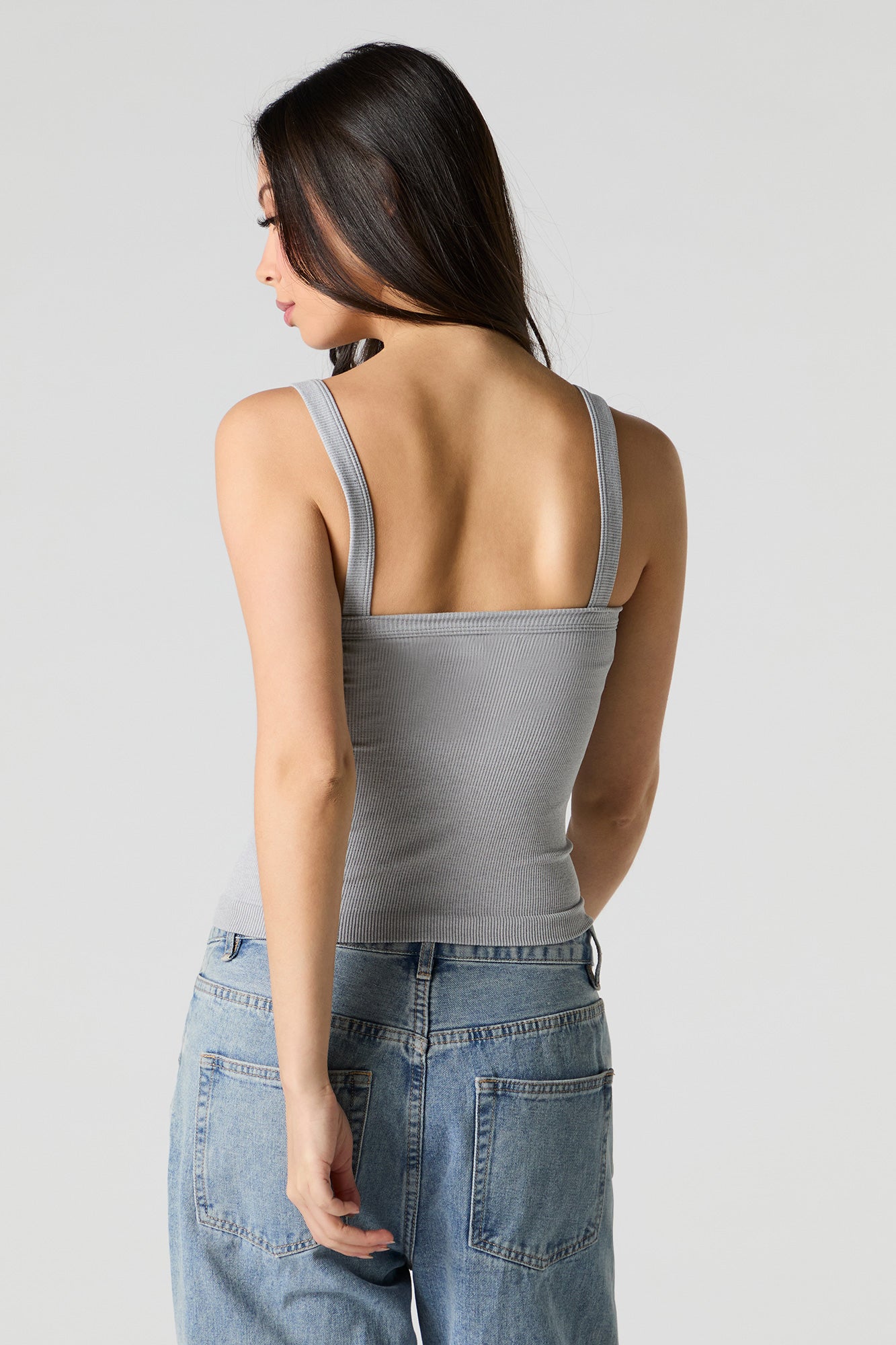タンクトップ room306 CONTEMPORARY - Cotton Rib U-neck Tank Tops room306 CONTEMPORARY / Basic Rib Tank Tops