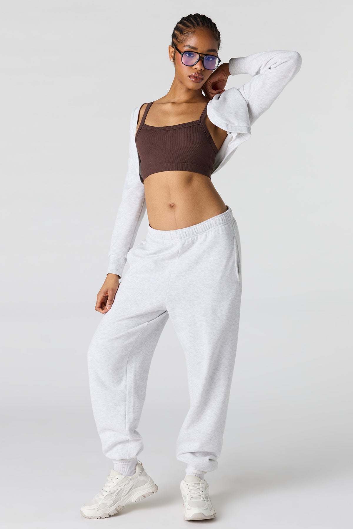 Vue alternative 3. Bralette sans couture à encolure carrée