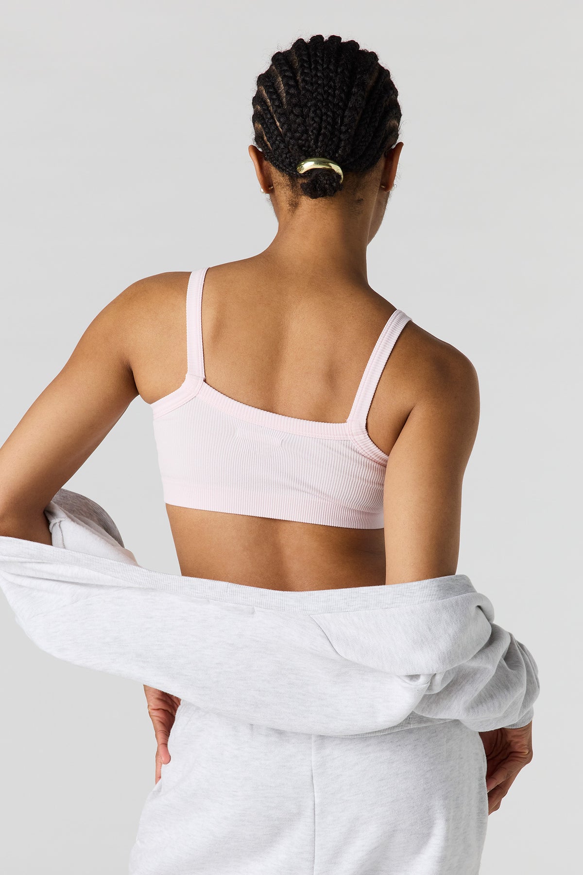 Vue alternative 2. Bralette sans couture à encolure carrée