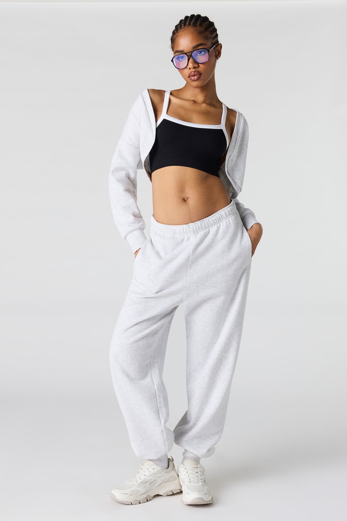 Vue alternative 3. Bralette sans couture à encolure carrée
