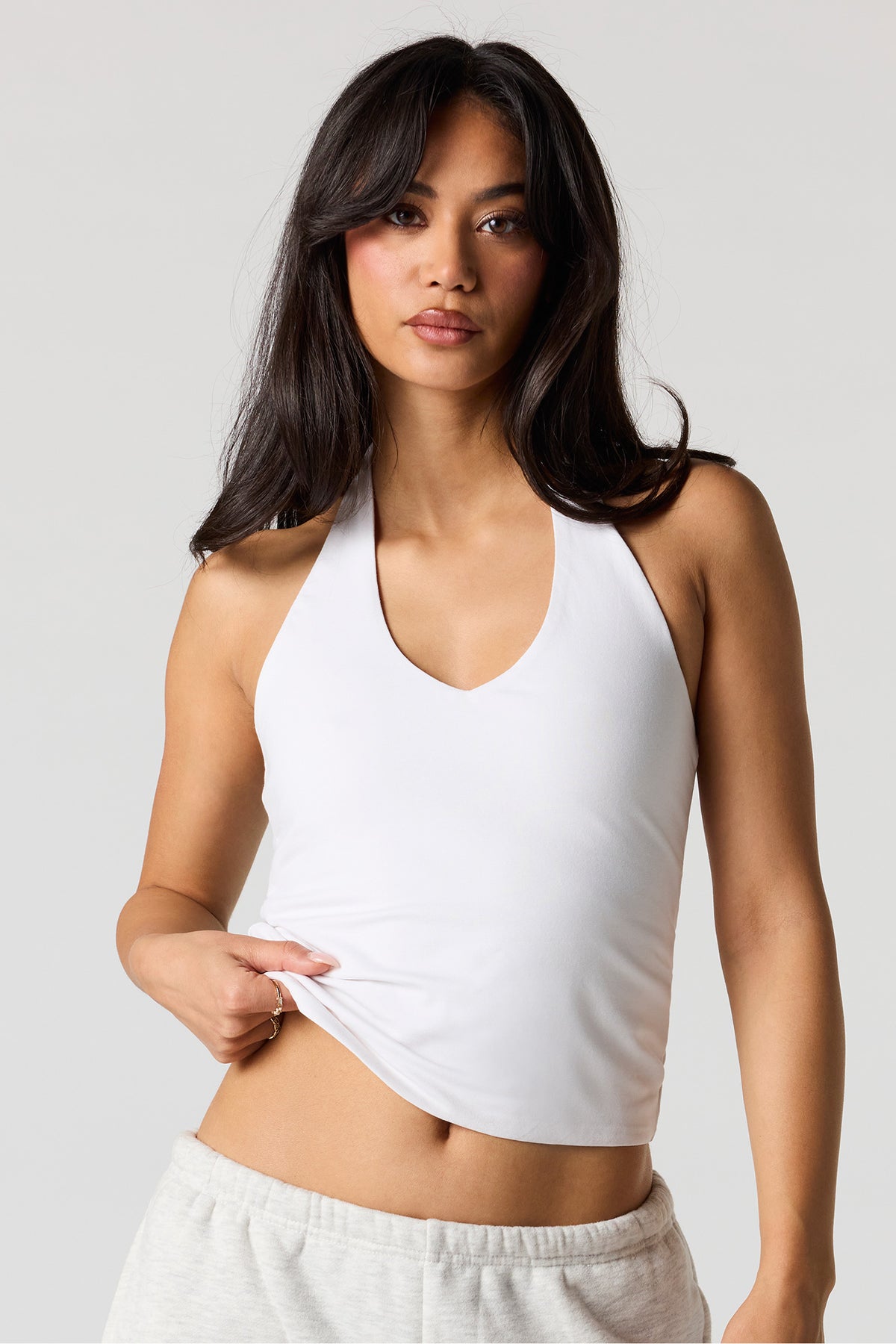 Classic Halter Top - White