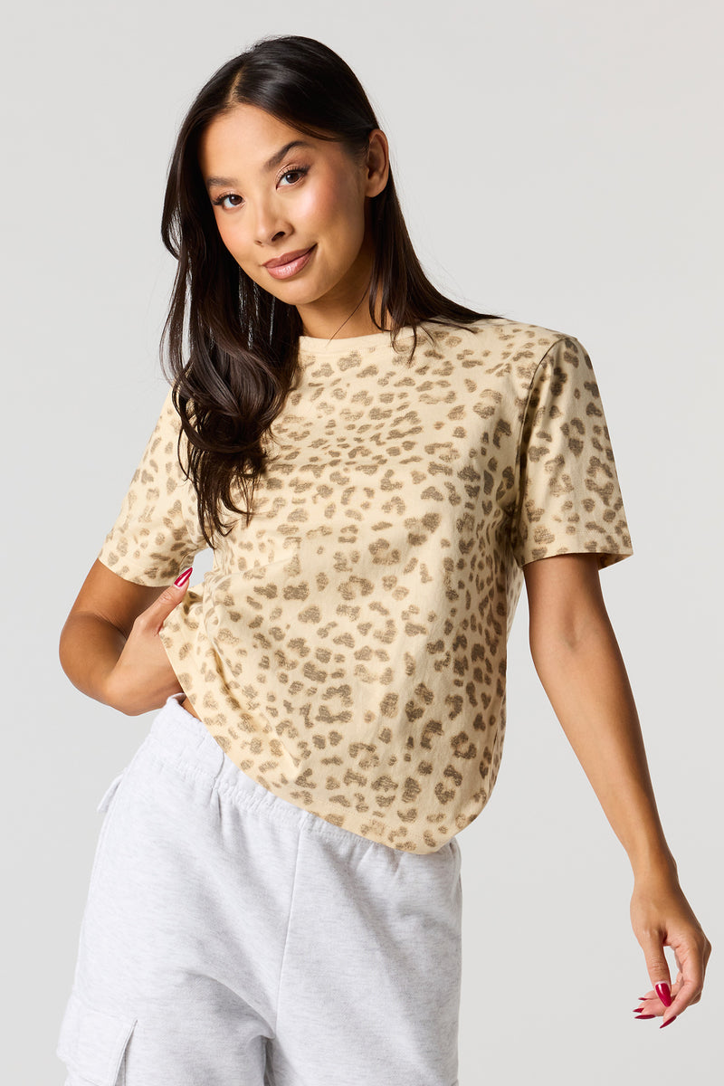 T-shirt ras du cou décontracté